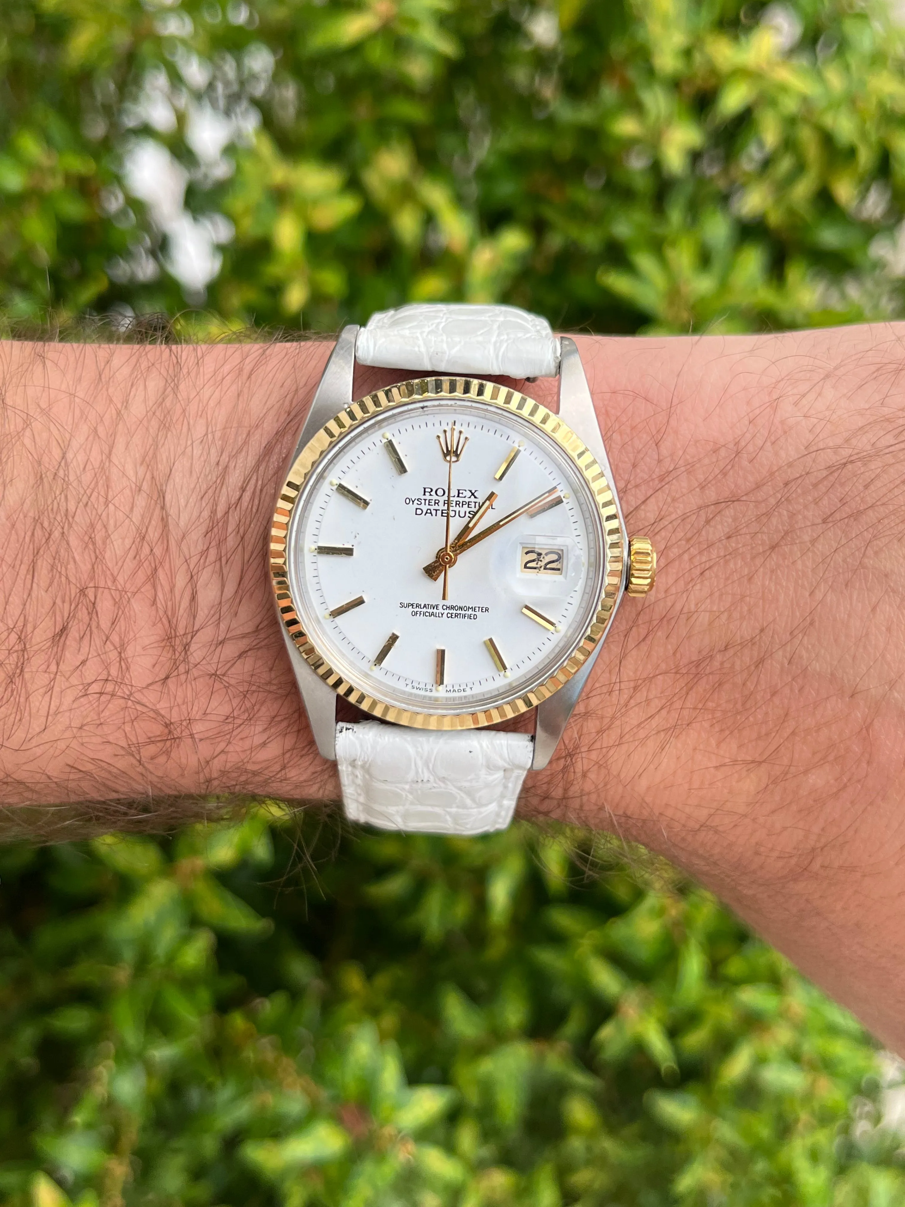 Rolex Datejust 1601 36mm Two-Tone Silver 1