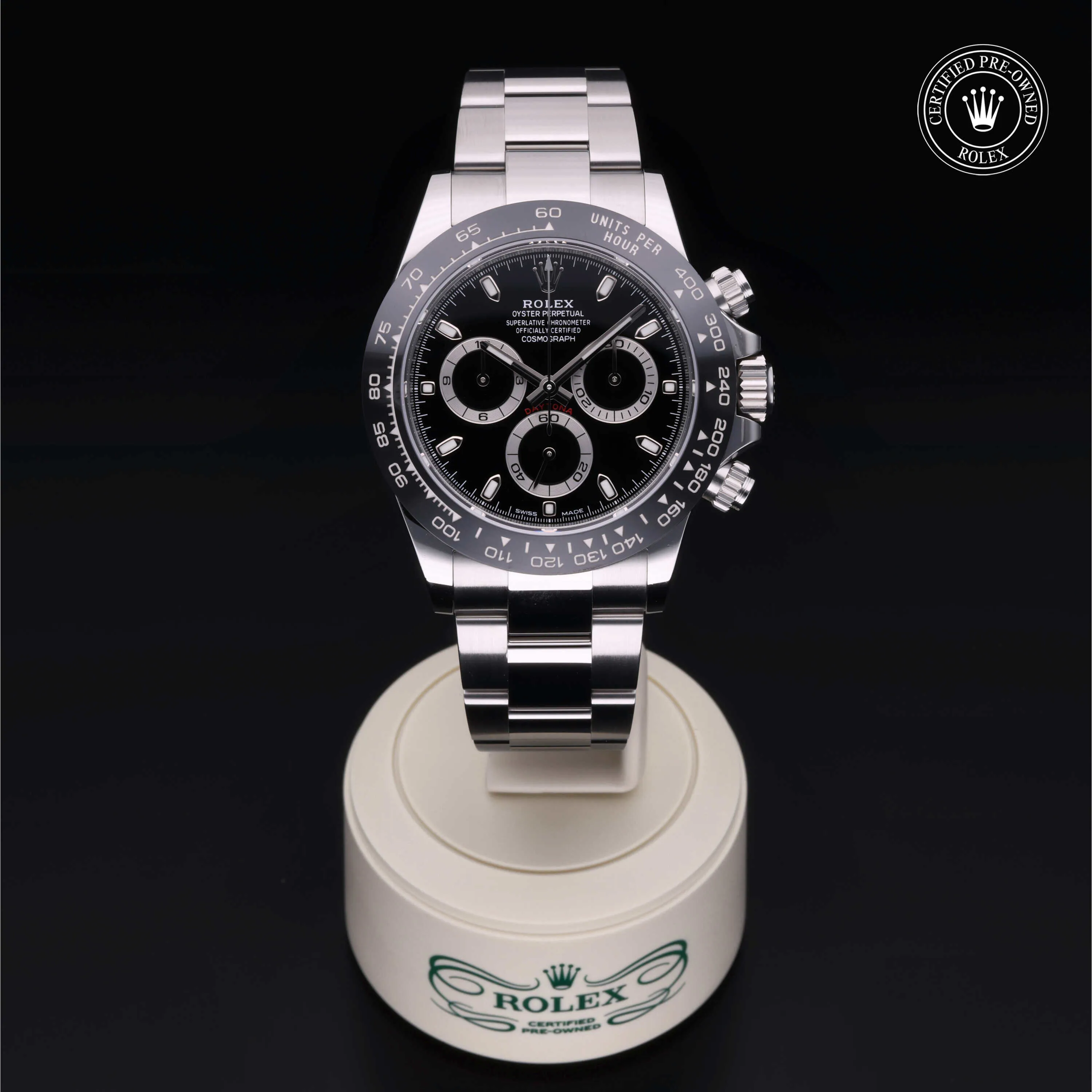 Rolex Daytona 116500 40mm Stainless steel Black 1