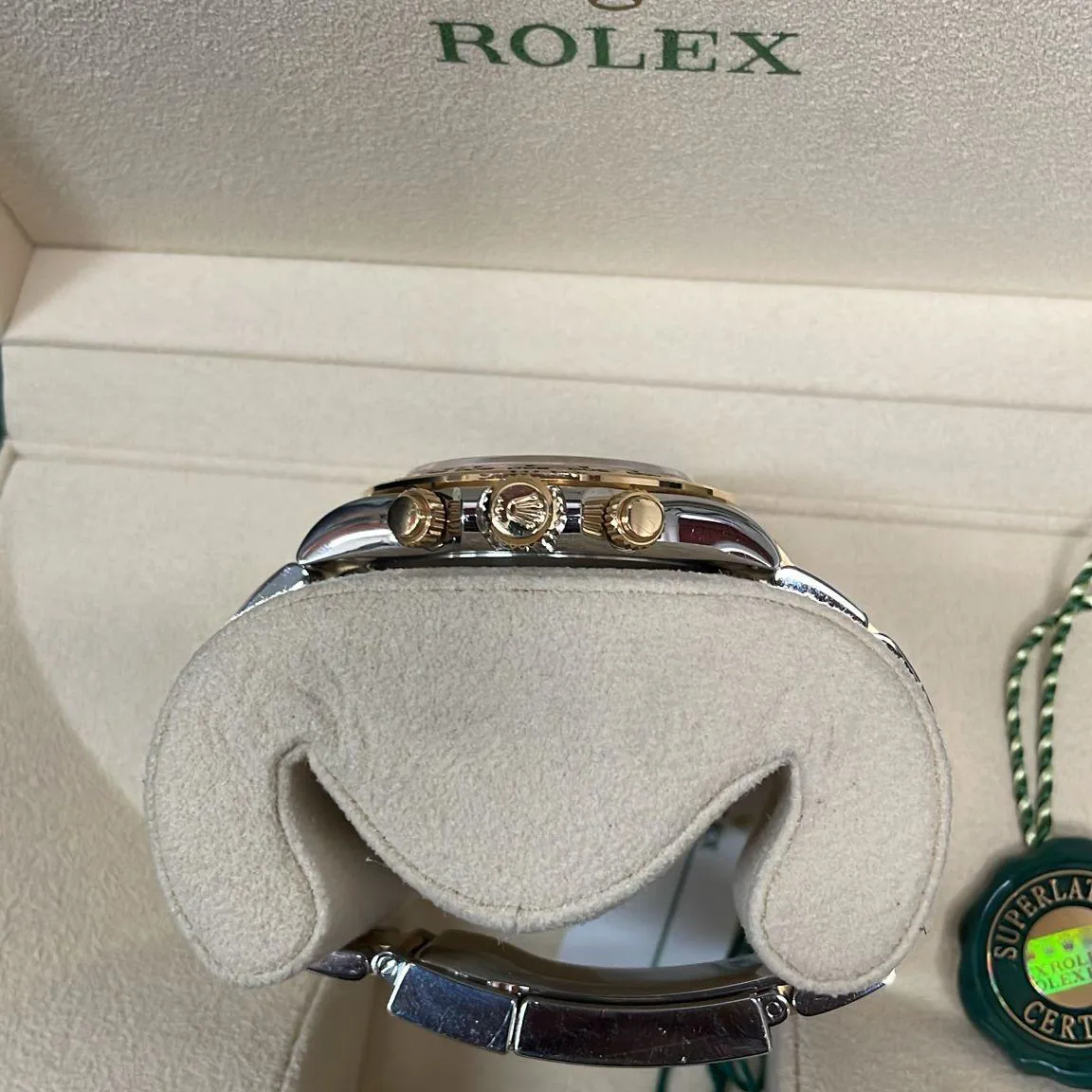 Rolex Daytona 116503-0001 40mm Yellow gold and Stainless steel White 5