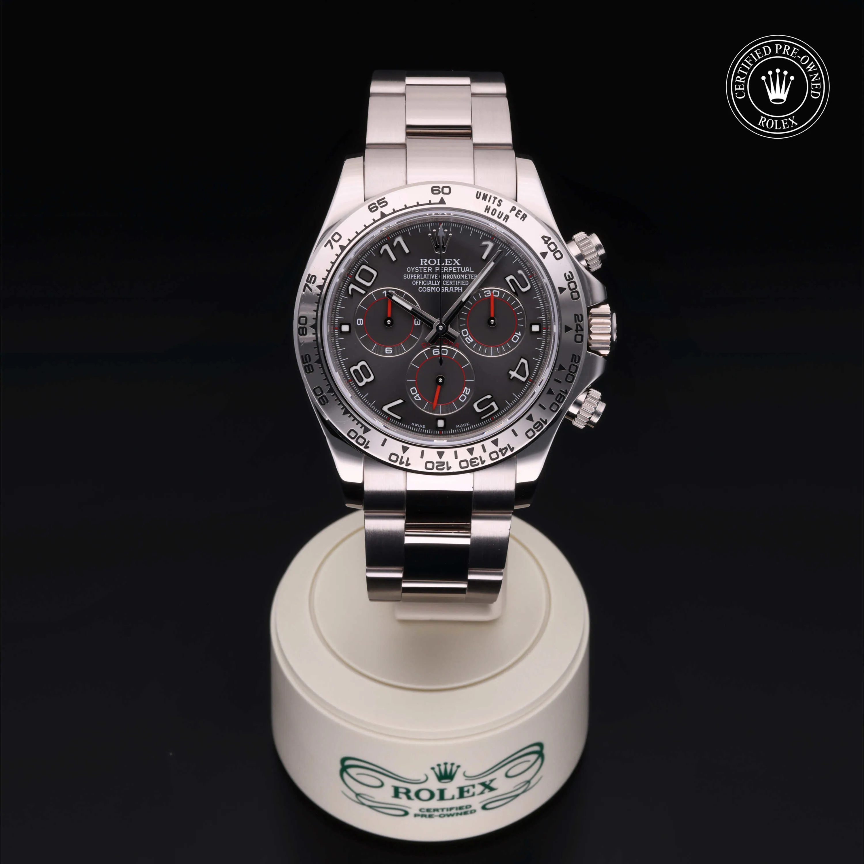 Rolex Daytona 116509 40mm White gold Gray 1