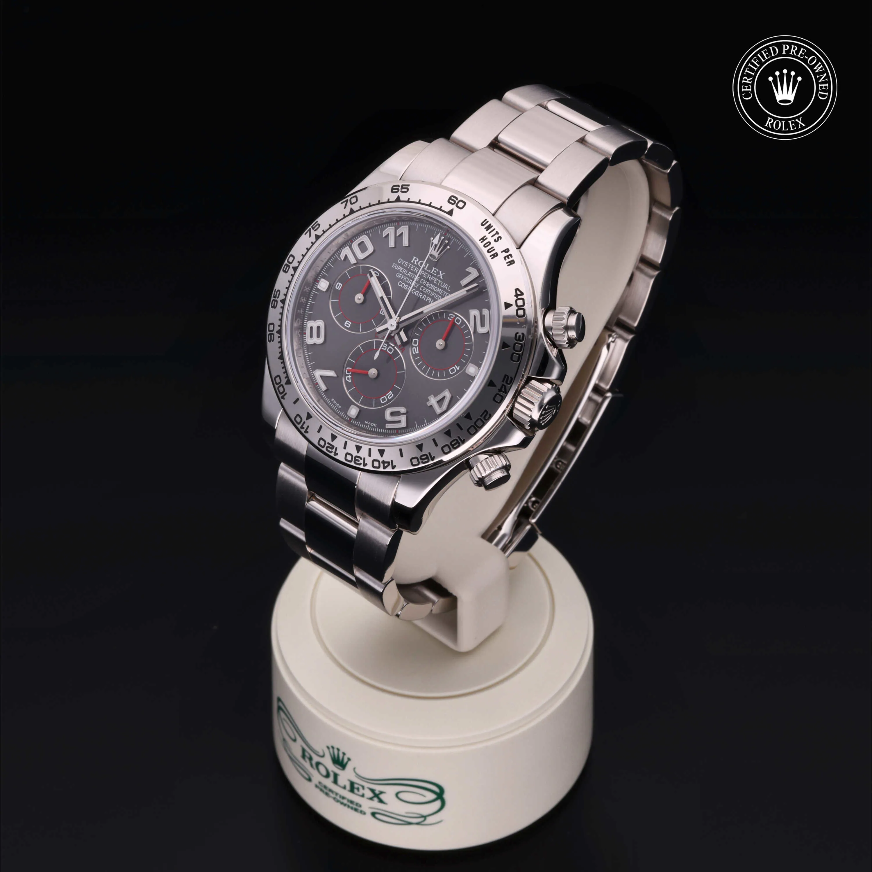 Rolex Daytona 116509 40mm White gold Gray 2