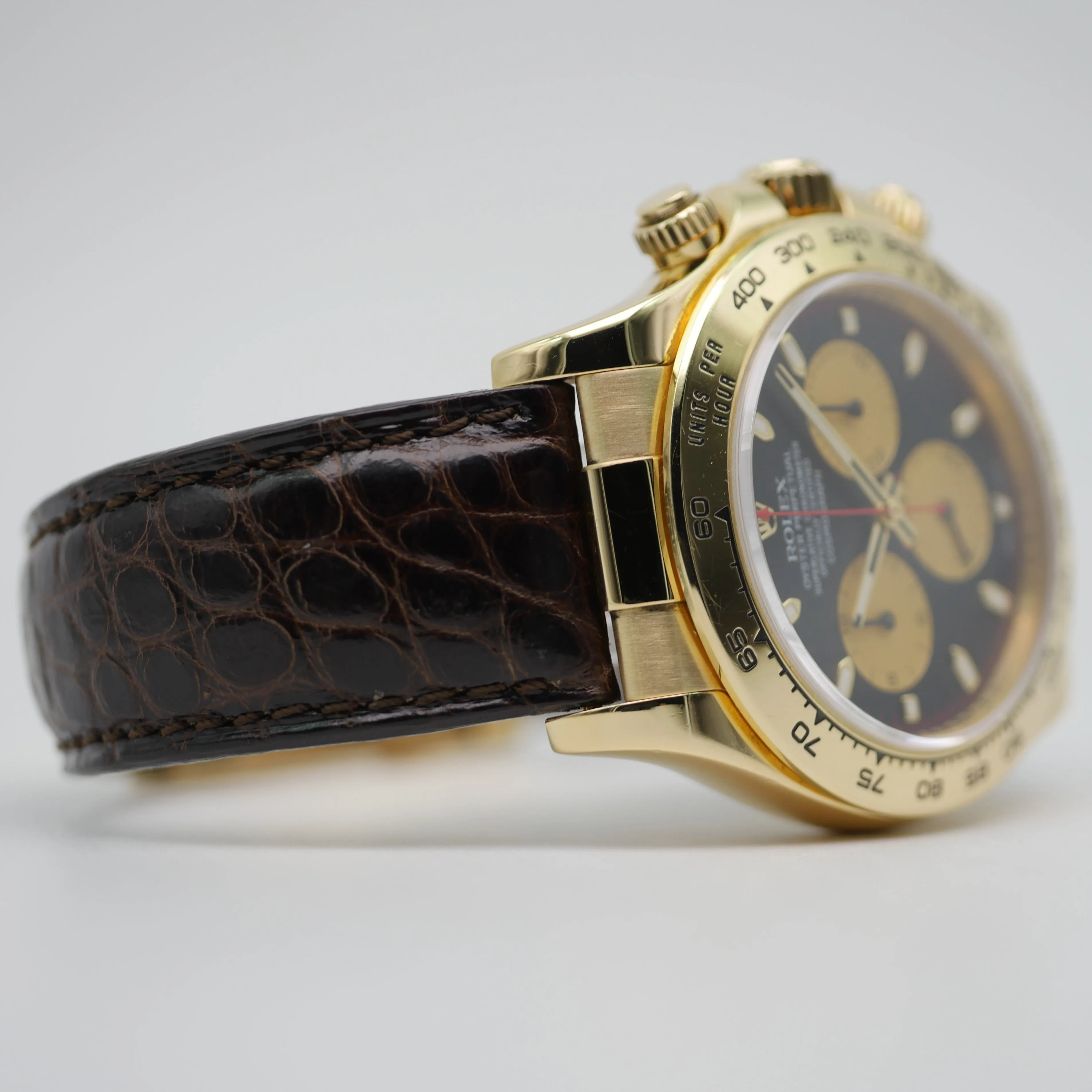 Rolex Daytona 116518 Yellow gold Black 3