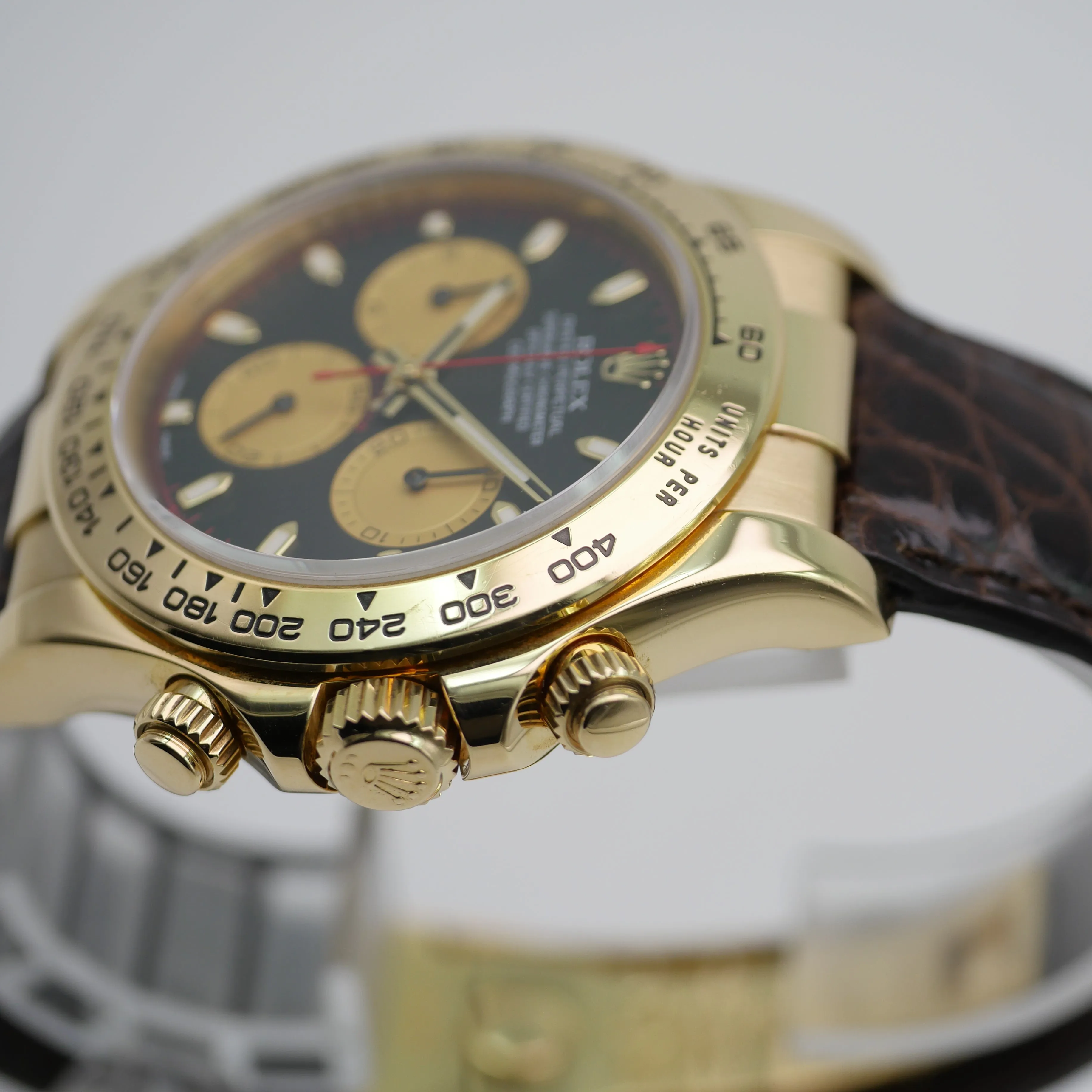 Rolex Daytona 116518 Yellow gold Black 9