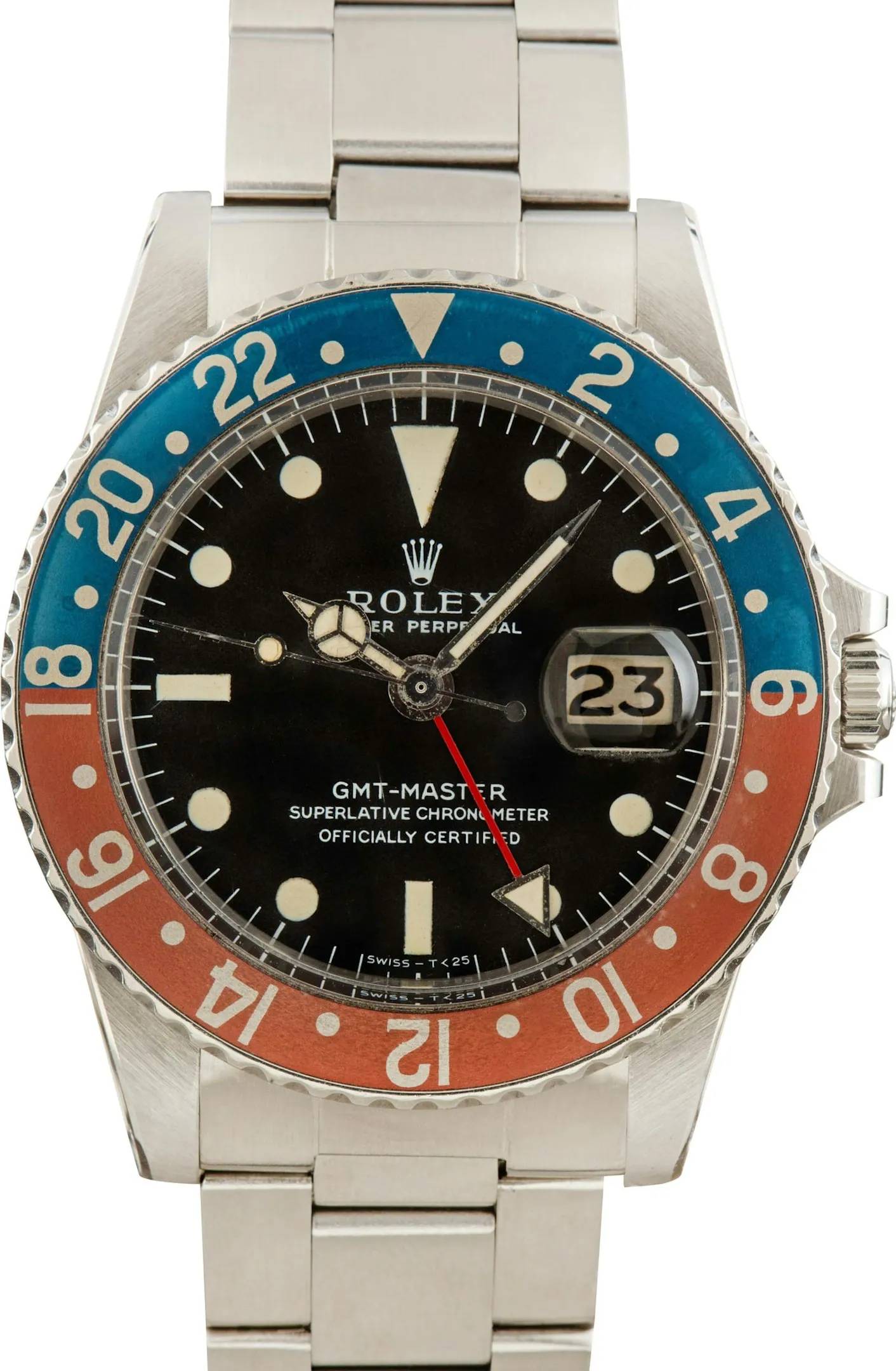 Rolex GMT-Master 1675 40mm Stainless steel Black