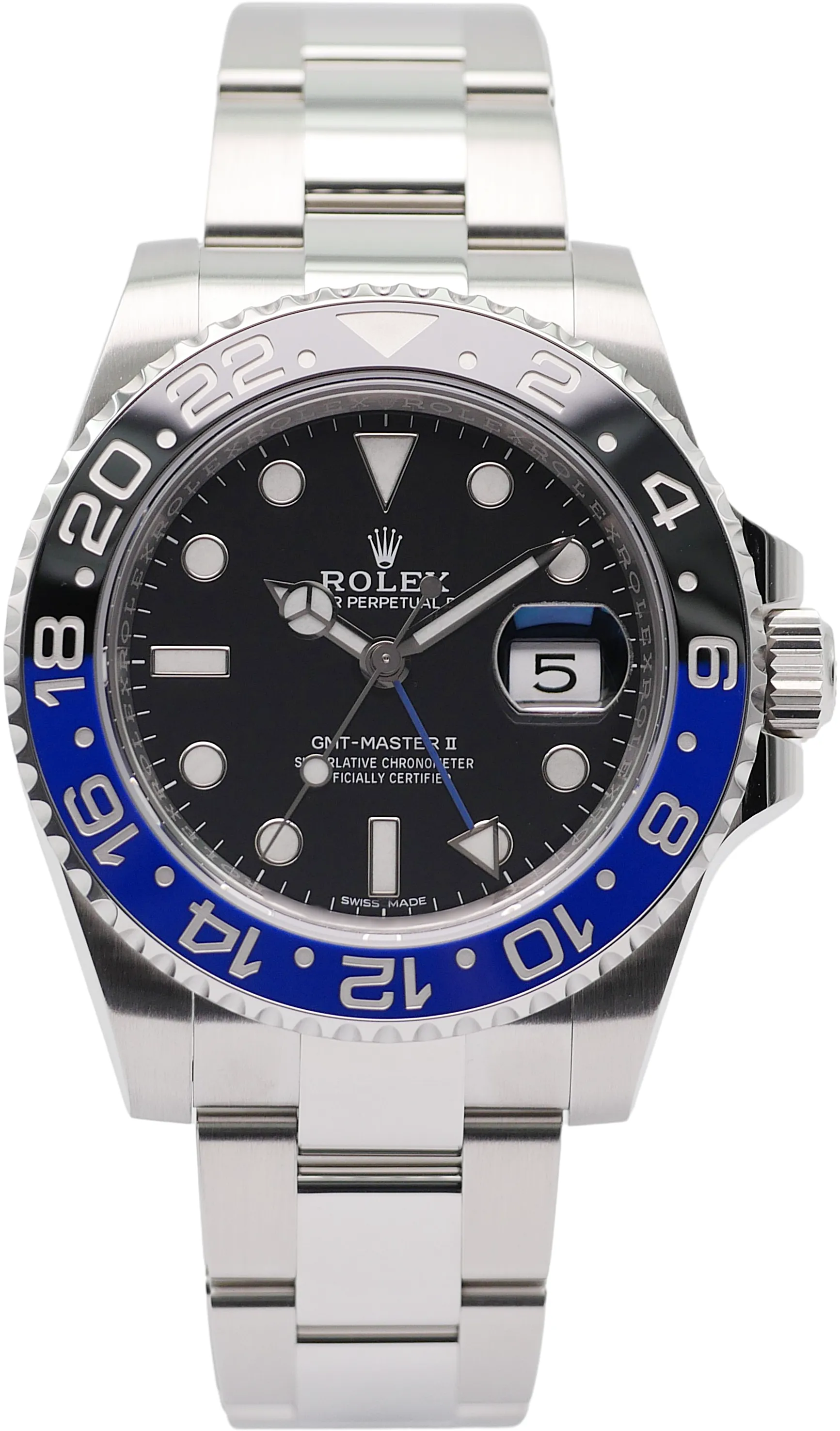 Rolex GMT-Master II 116710BLNR Stainless steel Black