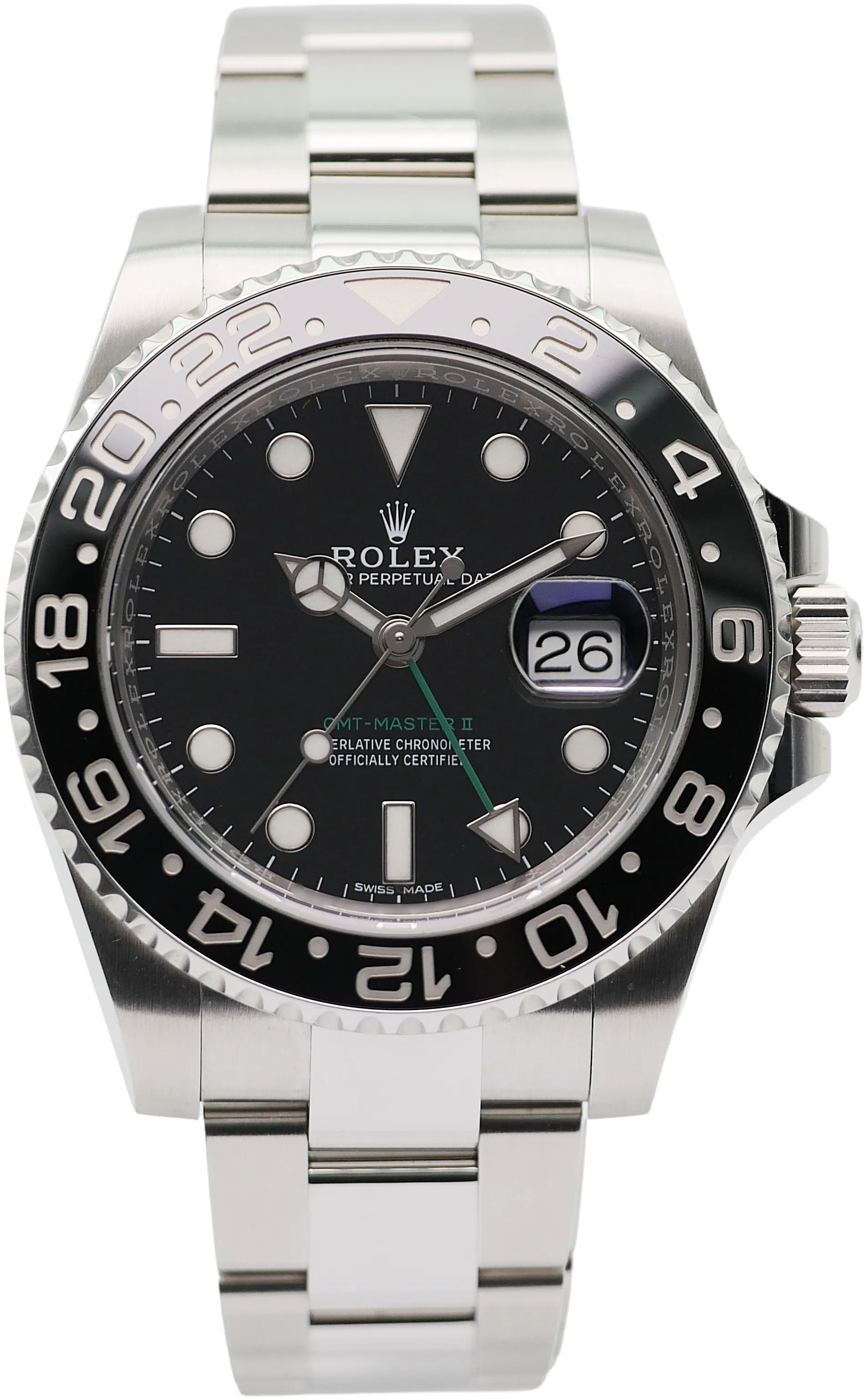 Rolex GMT-Master II 116710LN 40mm Stainless steel Black