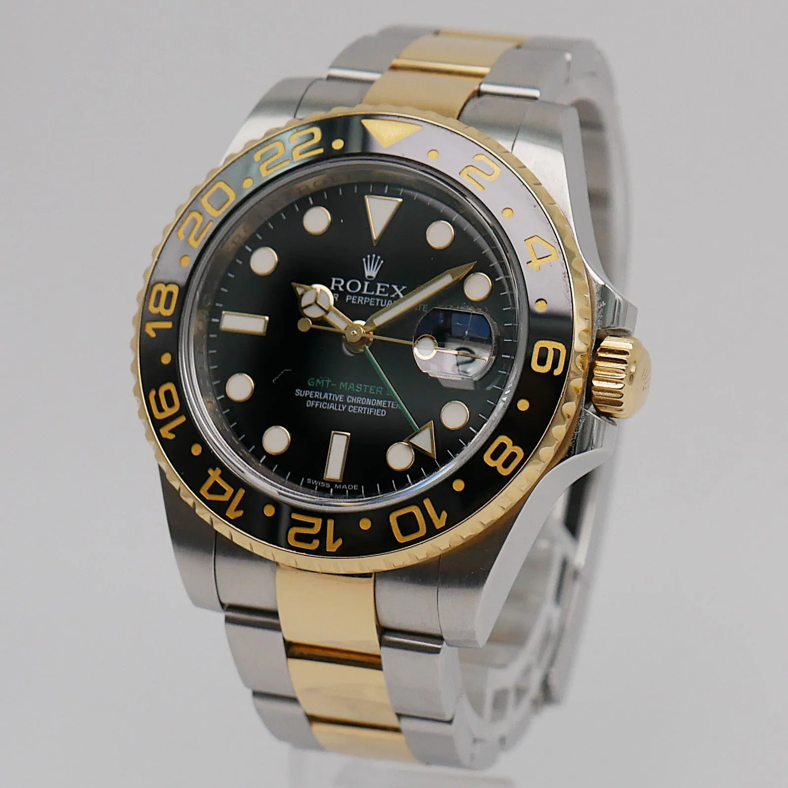 Rolex GMT-Master II 116713LN Yellow gold and Stainless steel Black 1