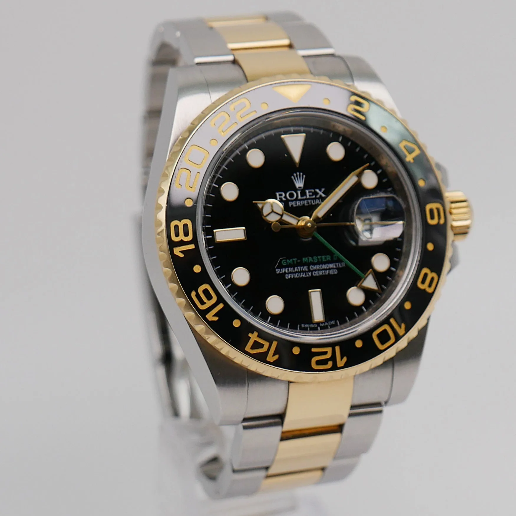 Rolex GMT-Master II 116713LN Yellow gold and Stainless steel Black 3