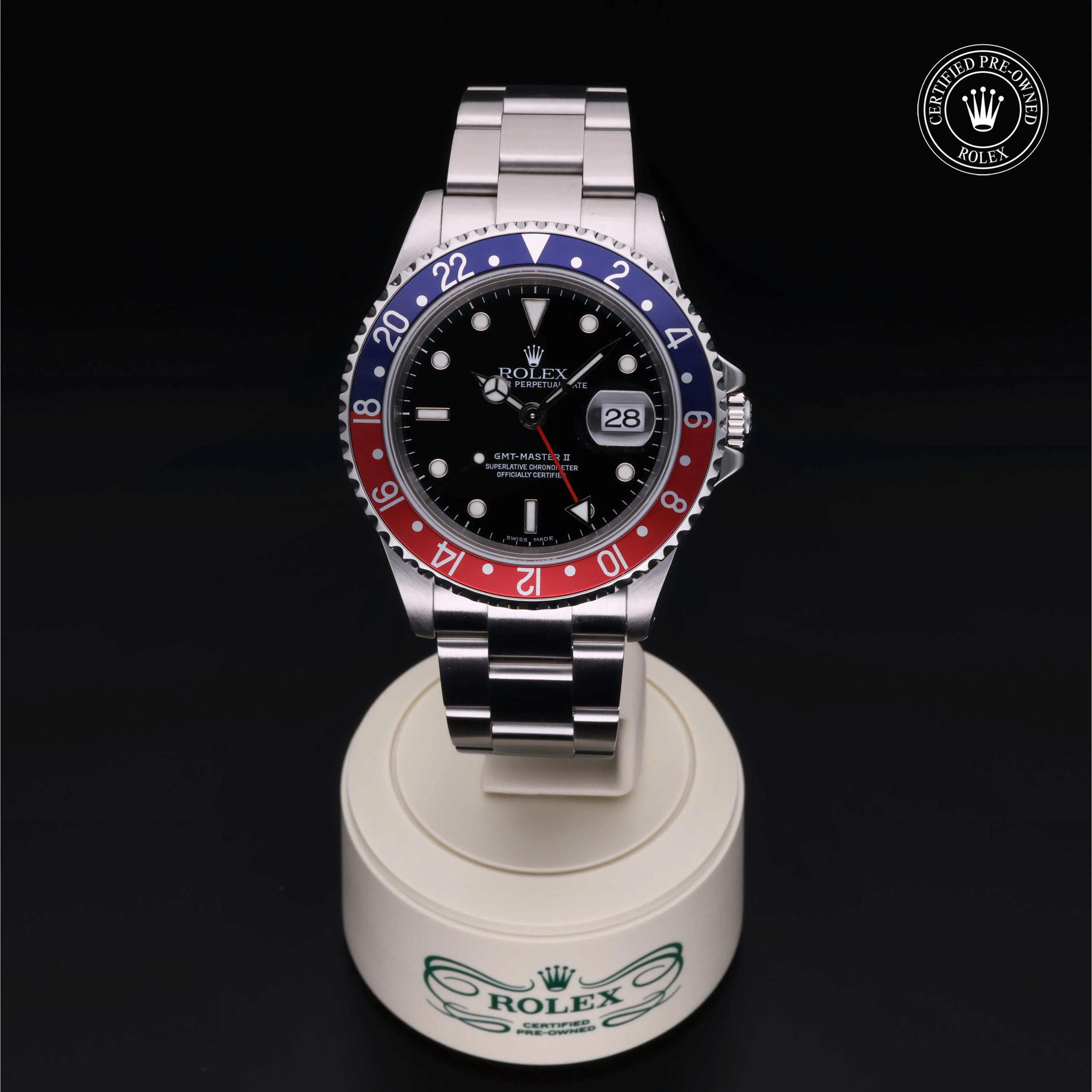 Rolex GMT-Master II 16710 40mm Stainless steel Black 1