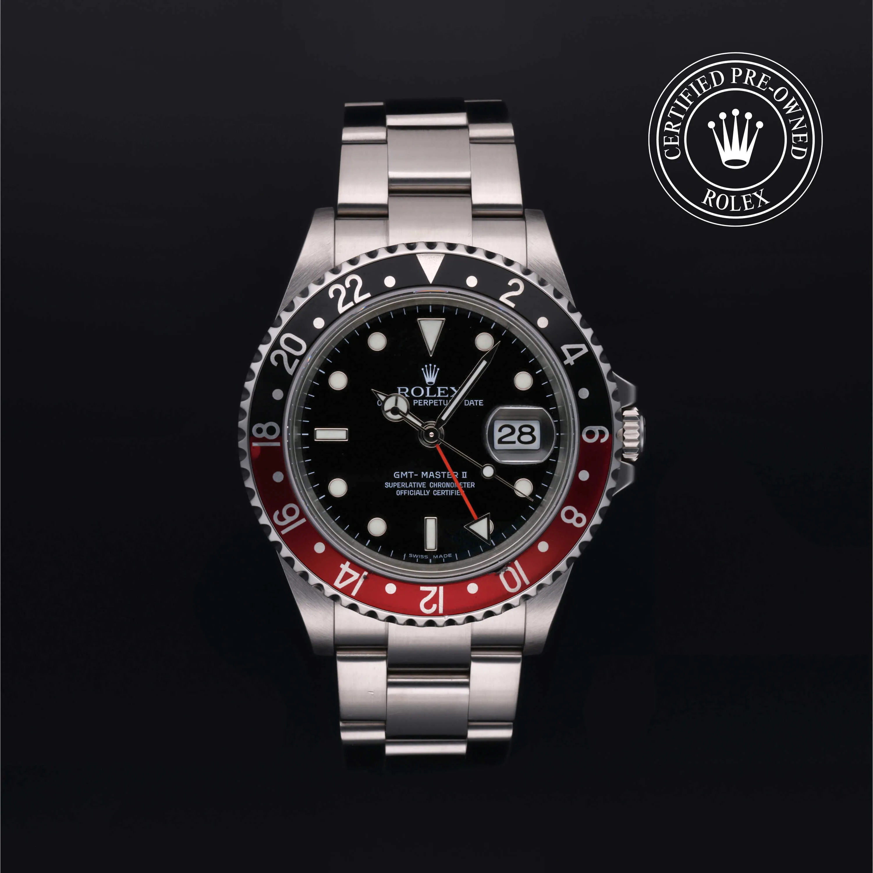 Rolex GMT-Master II 16710T 40mm Stainless steel Black