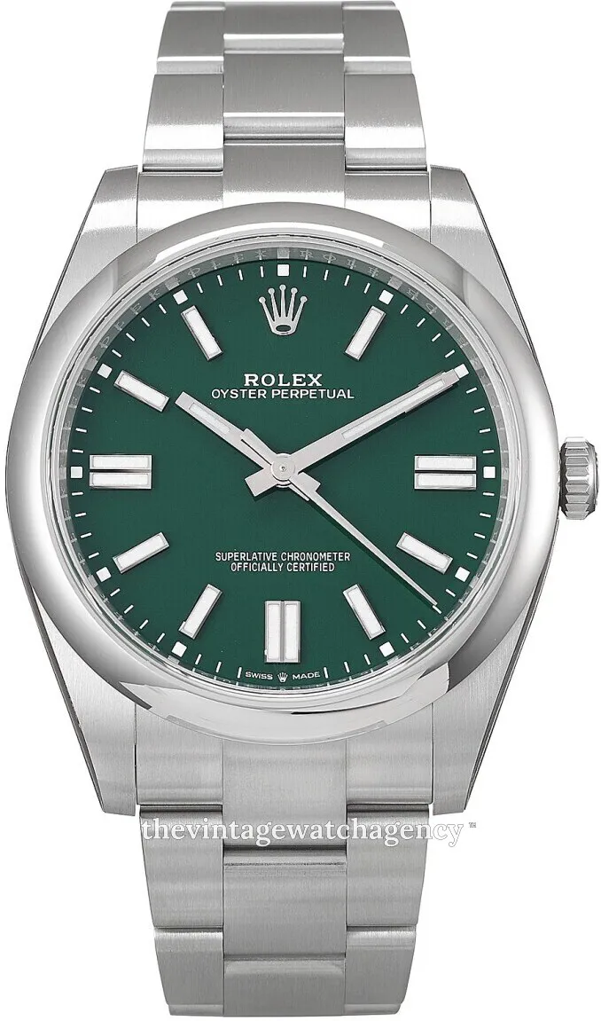 Rolex Oyster Perpetual 124300-0005 41mm Oystersteel Green