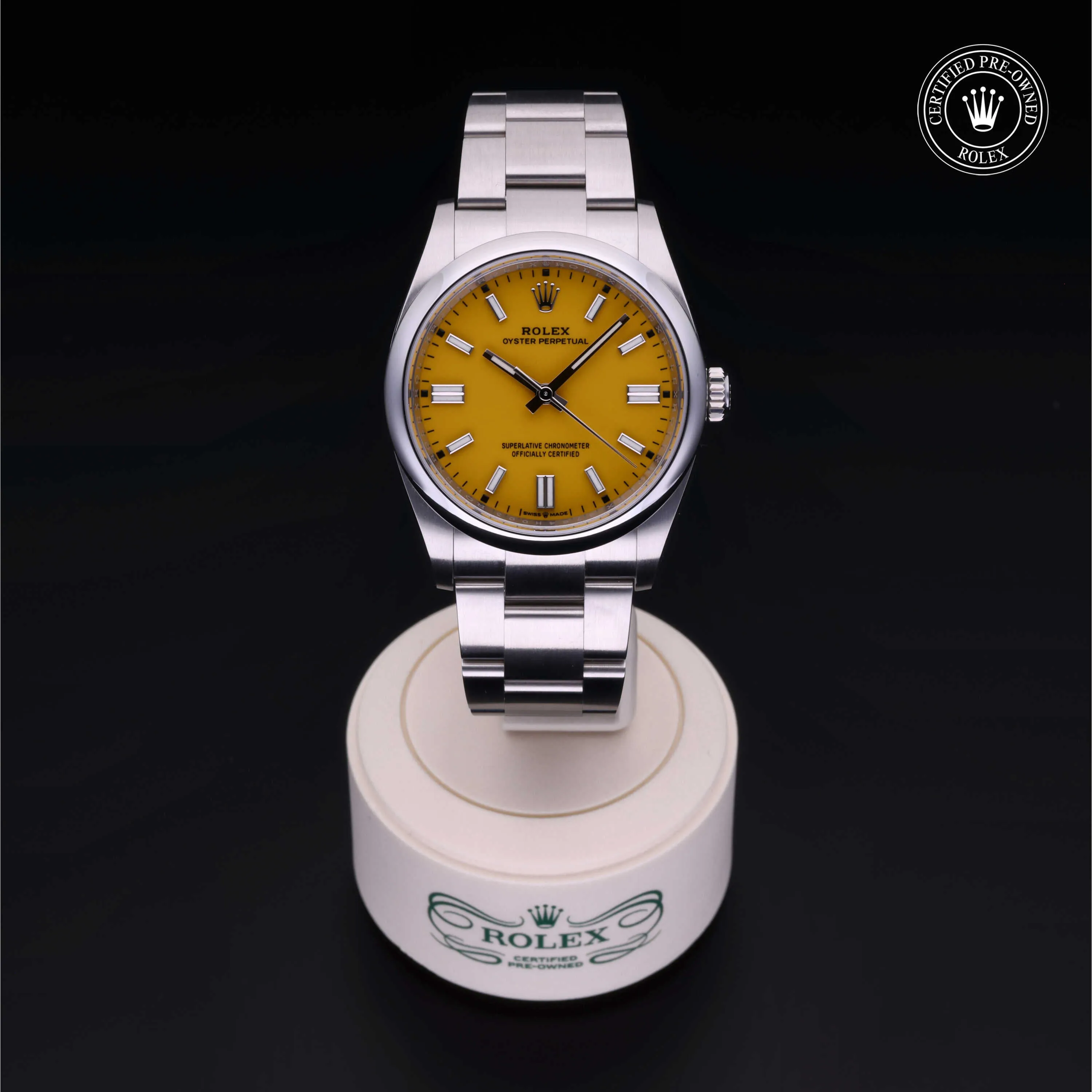 Rolex Oyster Perpetual 36 126000 36mm Stainless steel Yellow