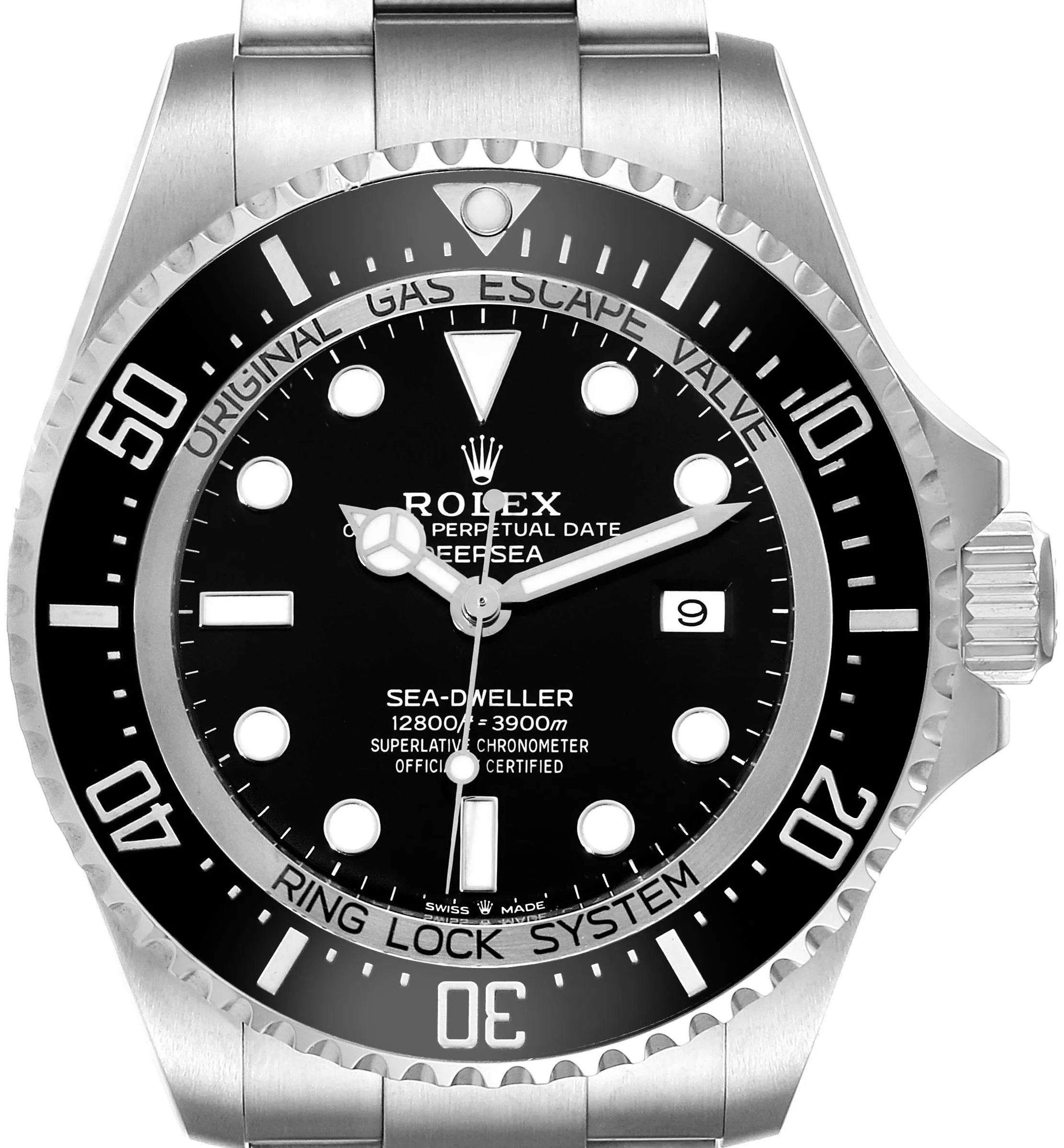 Rolex Sea-Dweller Deepsea 126660 44mm Stainless steel Black