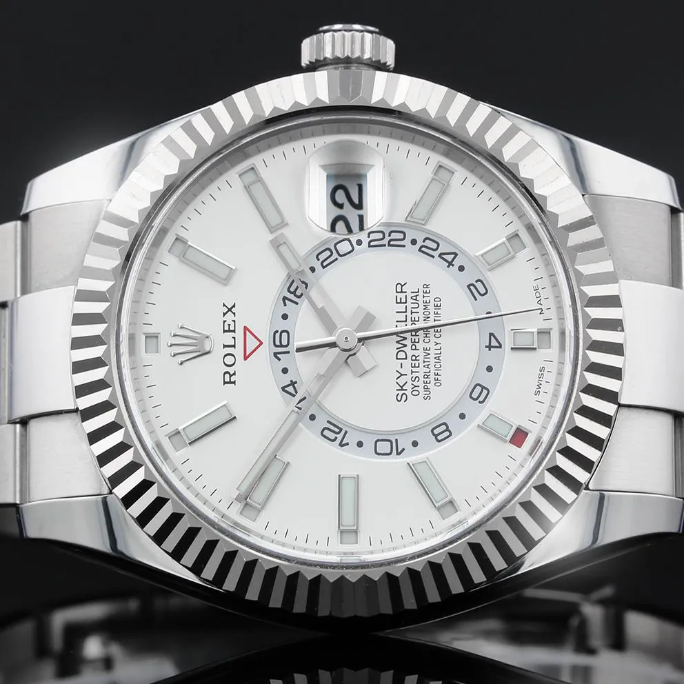 Rolex Sky-Dweller 326934 42mm Stainless steel White 1