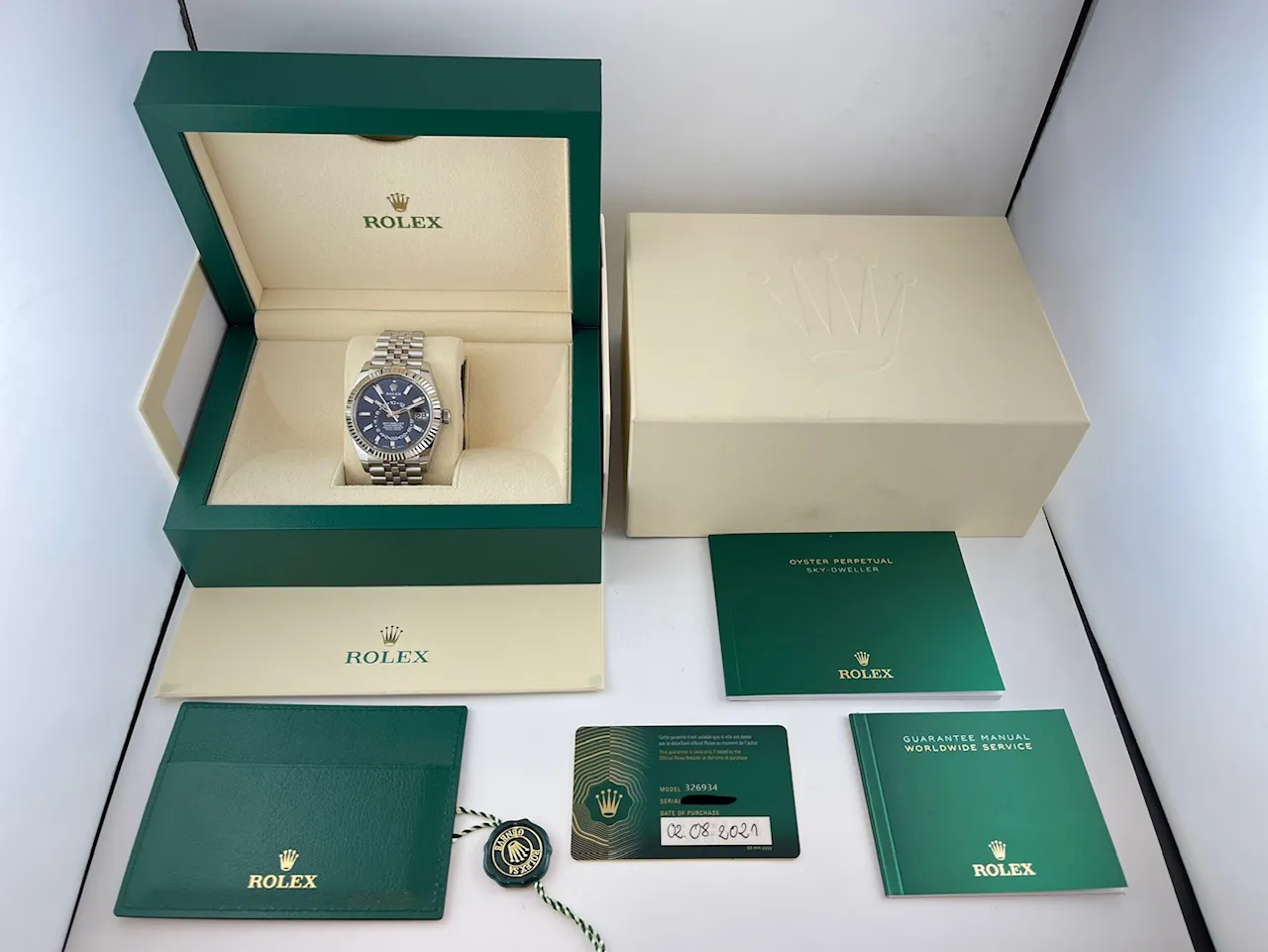 Rolex Sky-Dweller 326934 42mm Blue 5