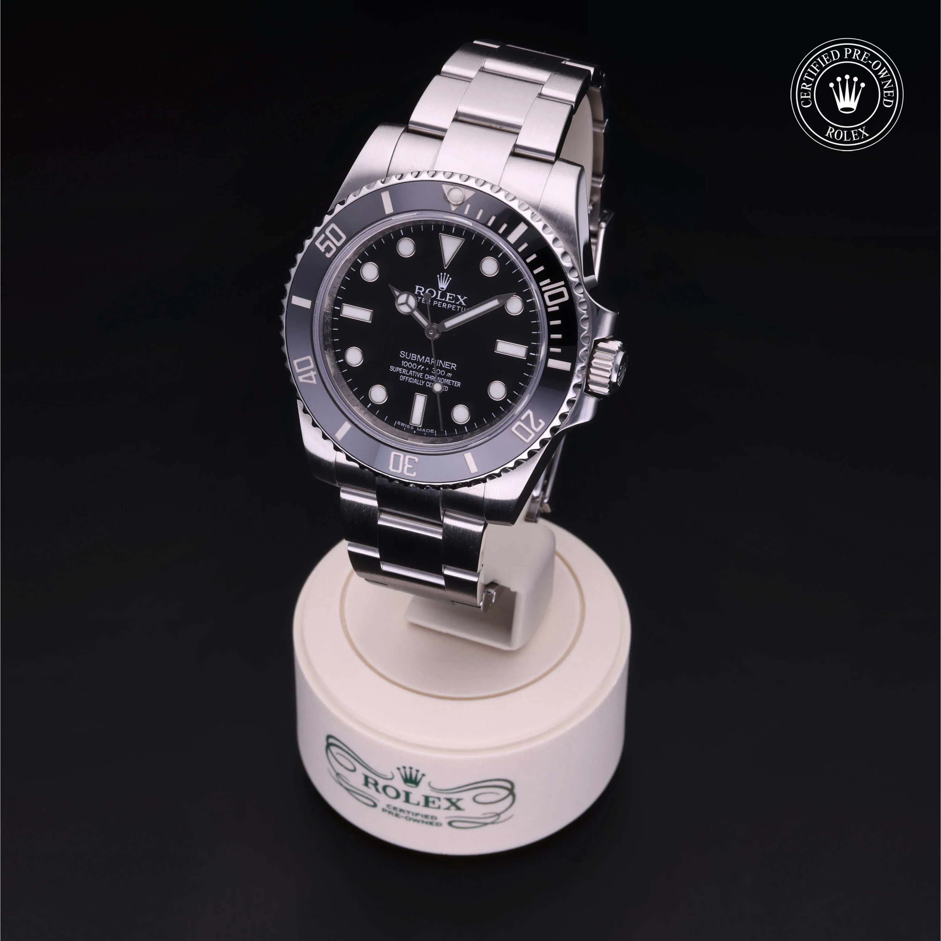 Rolex Submariner 114060 40mm Stainless steel Black 1