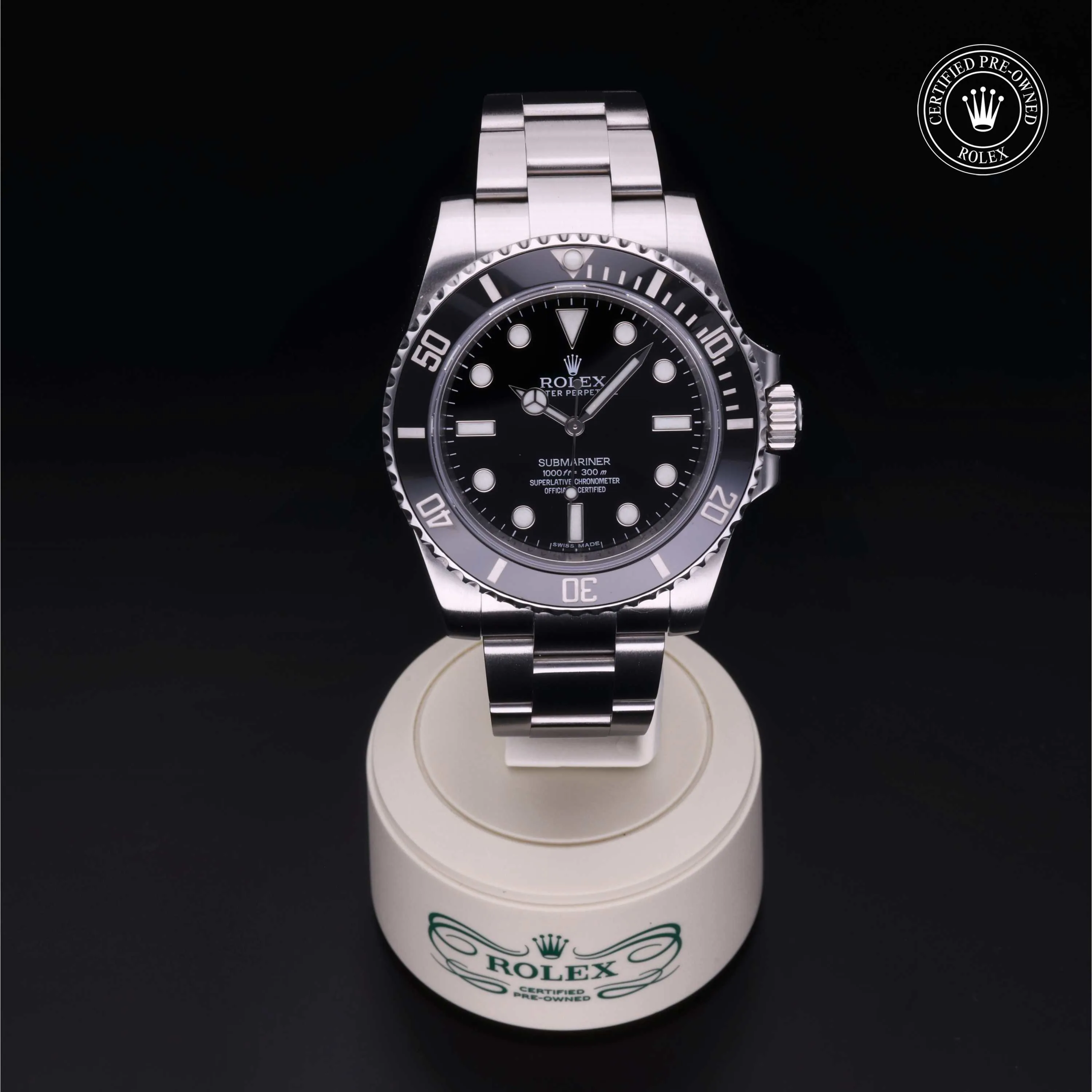 Rolex Submariner 114060 40mm Stainless steel Black 1