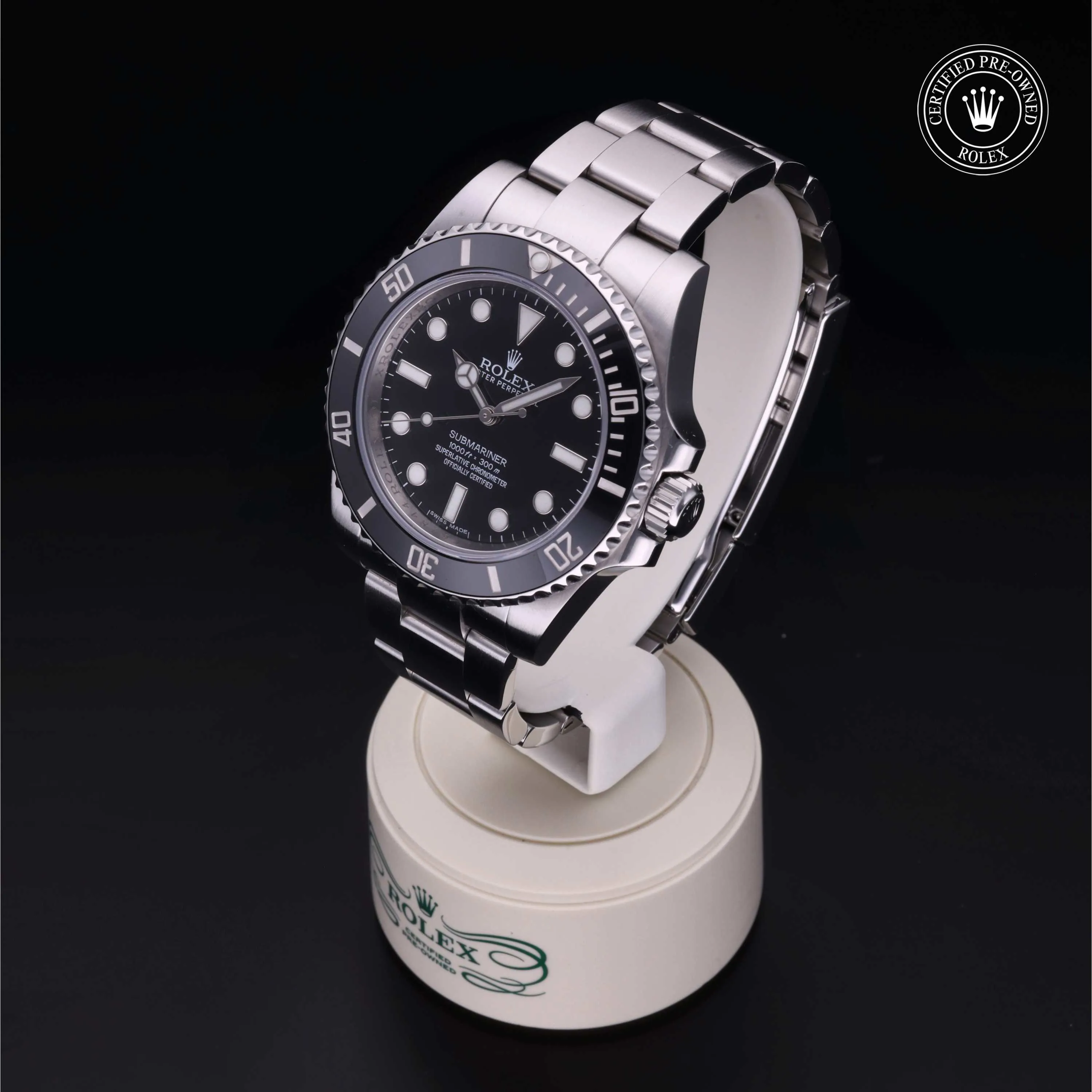 Rolex Submariner 114060 40mm Stainless steel Black 2