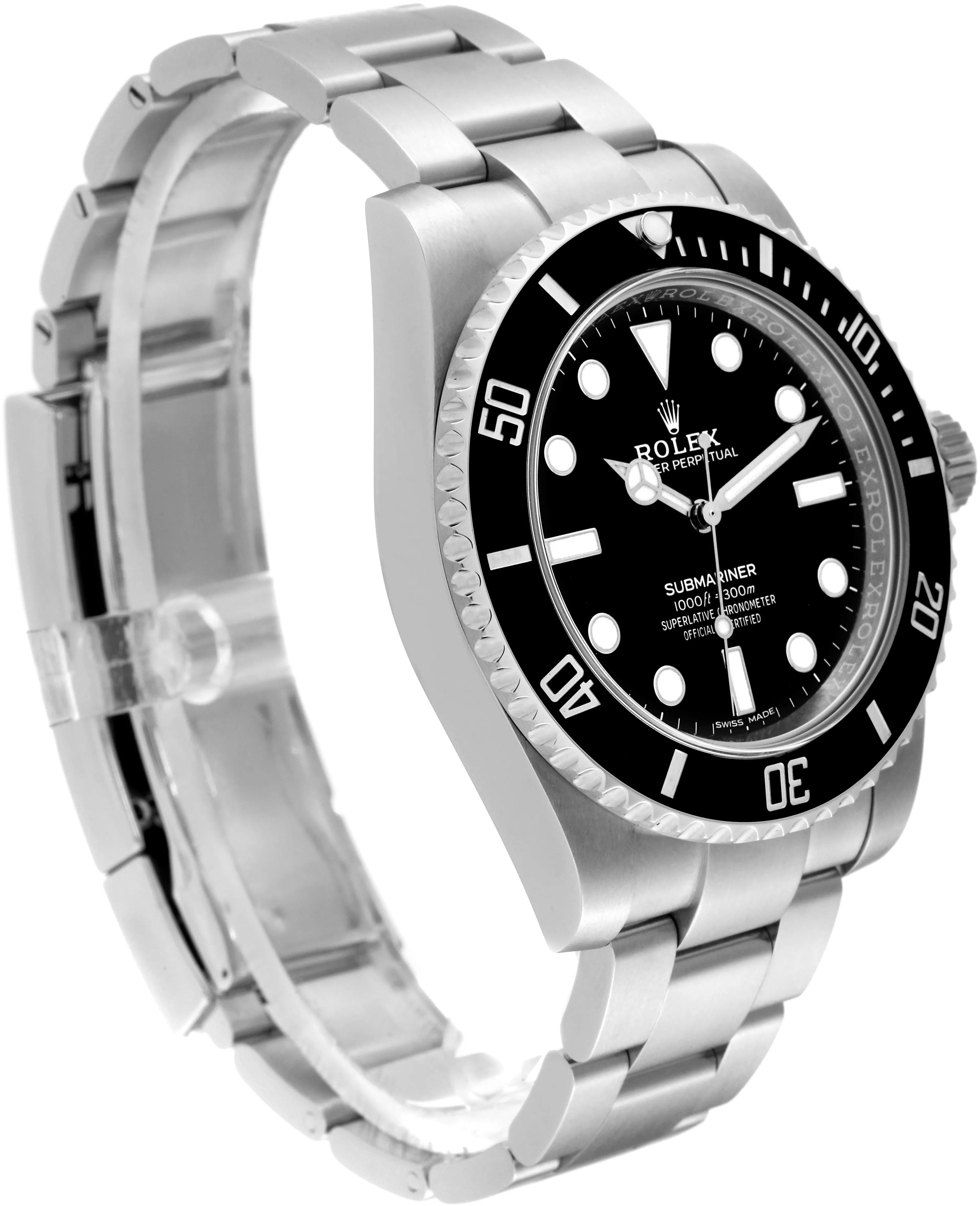 Rolex Submariner 114060 40mm Stainless steel Black 2