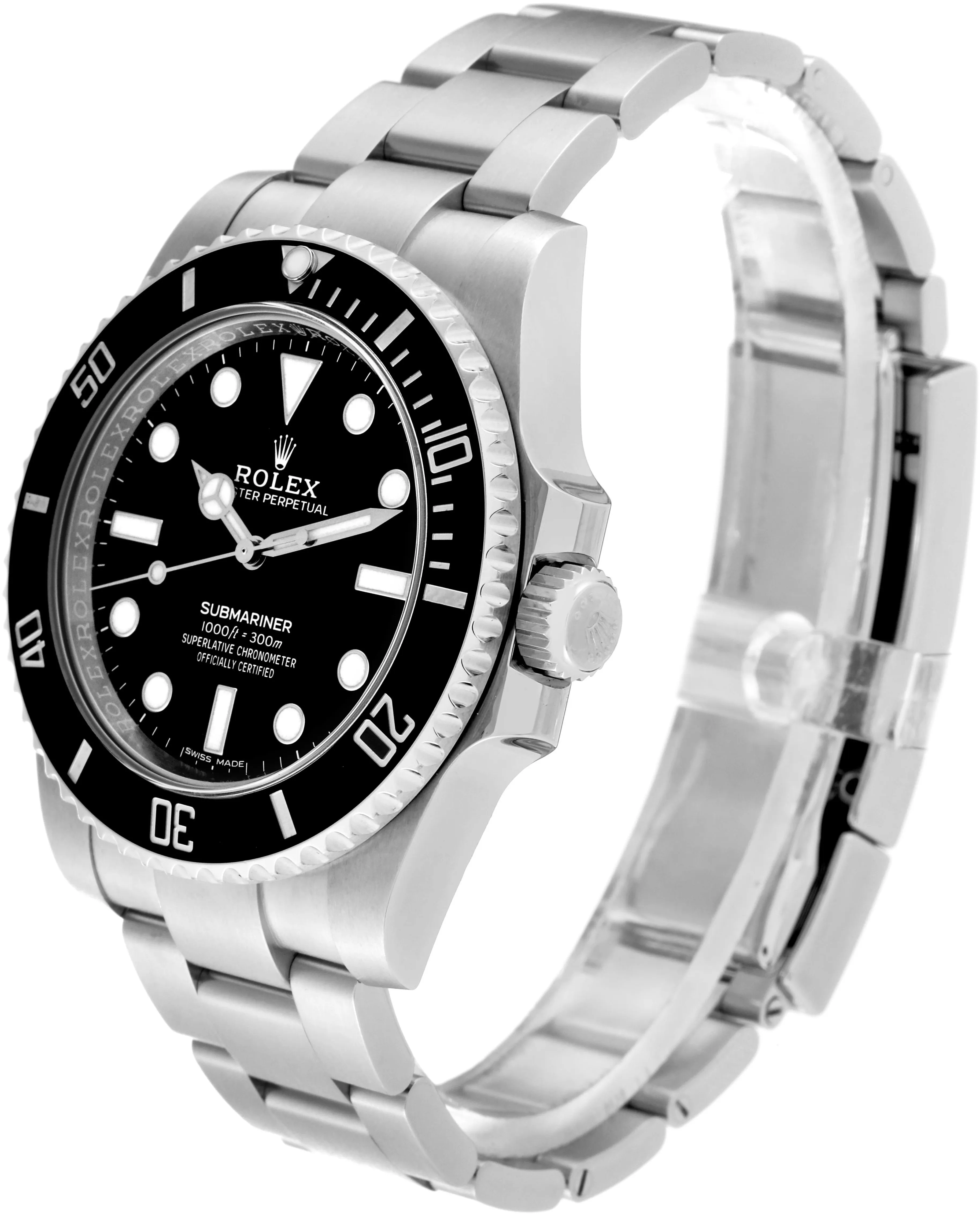 Rolex Submariner 114060 40mm Stainless steel Black 3