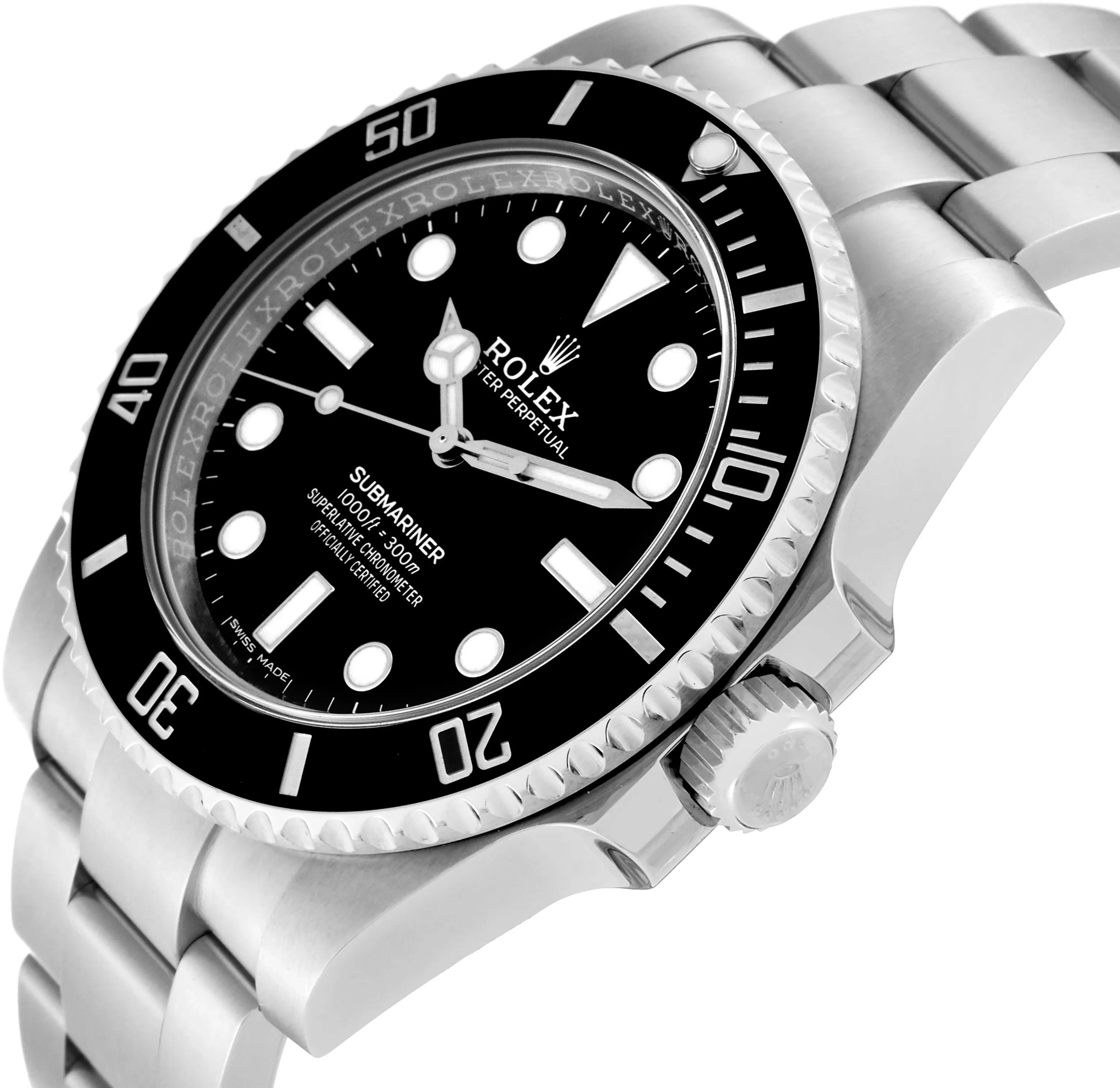 Rolex Submariner 114060 40mm Stainless steel Black 4