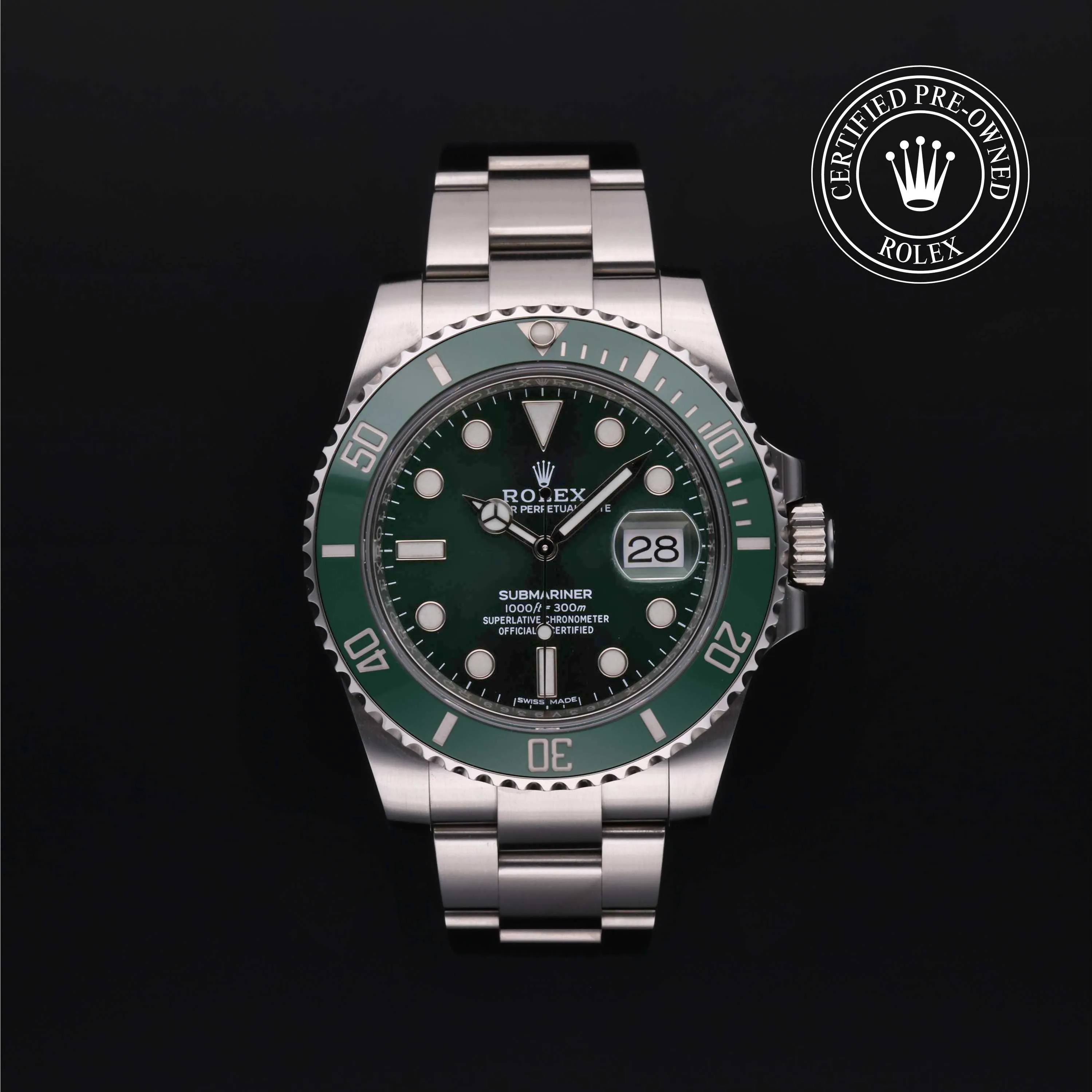 Rolex Submariner 116610 40mm Stainless steel Green