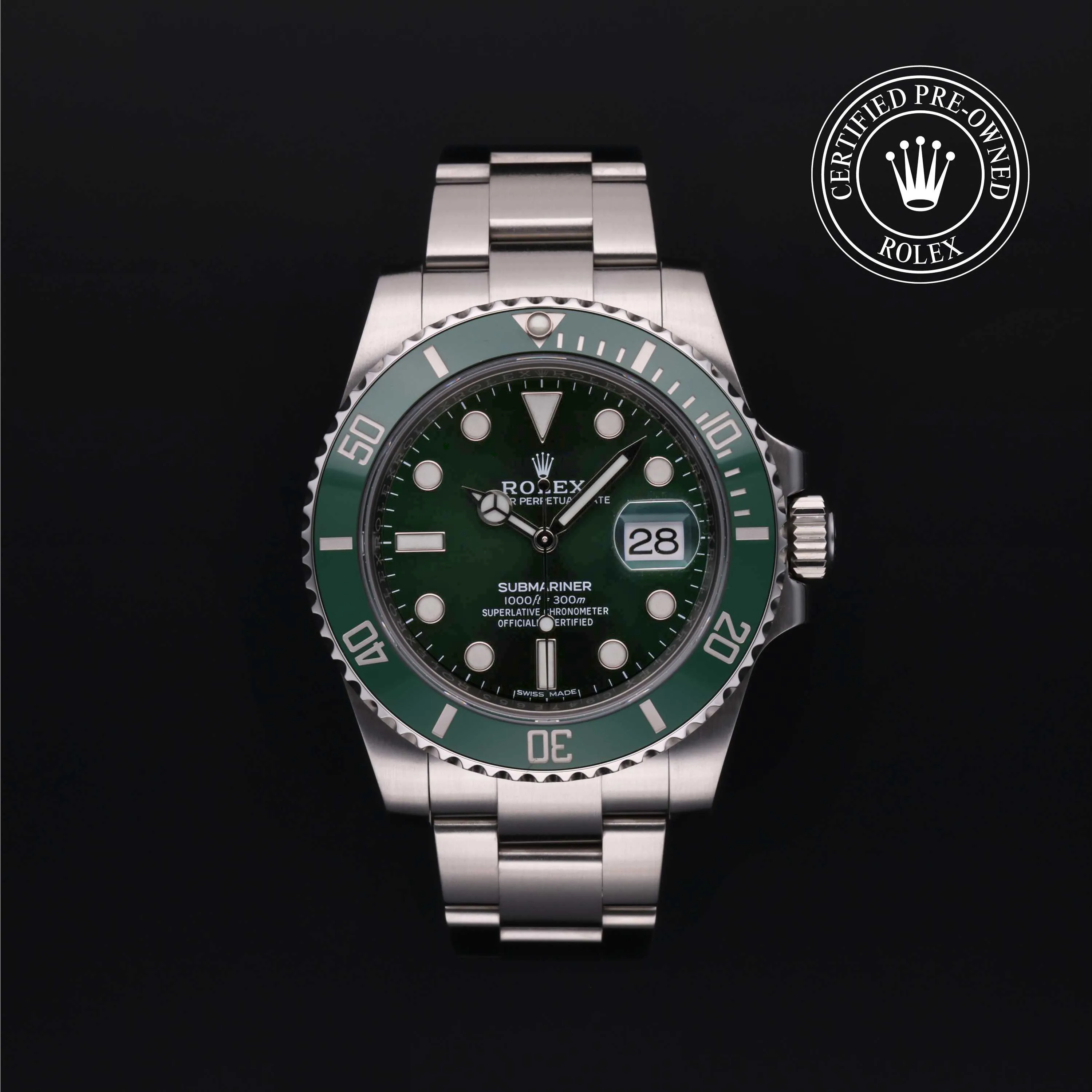 Rolex Submariner 116610 40mm Stainless steel Green