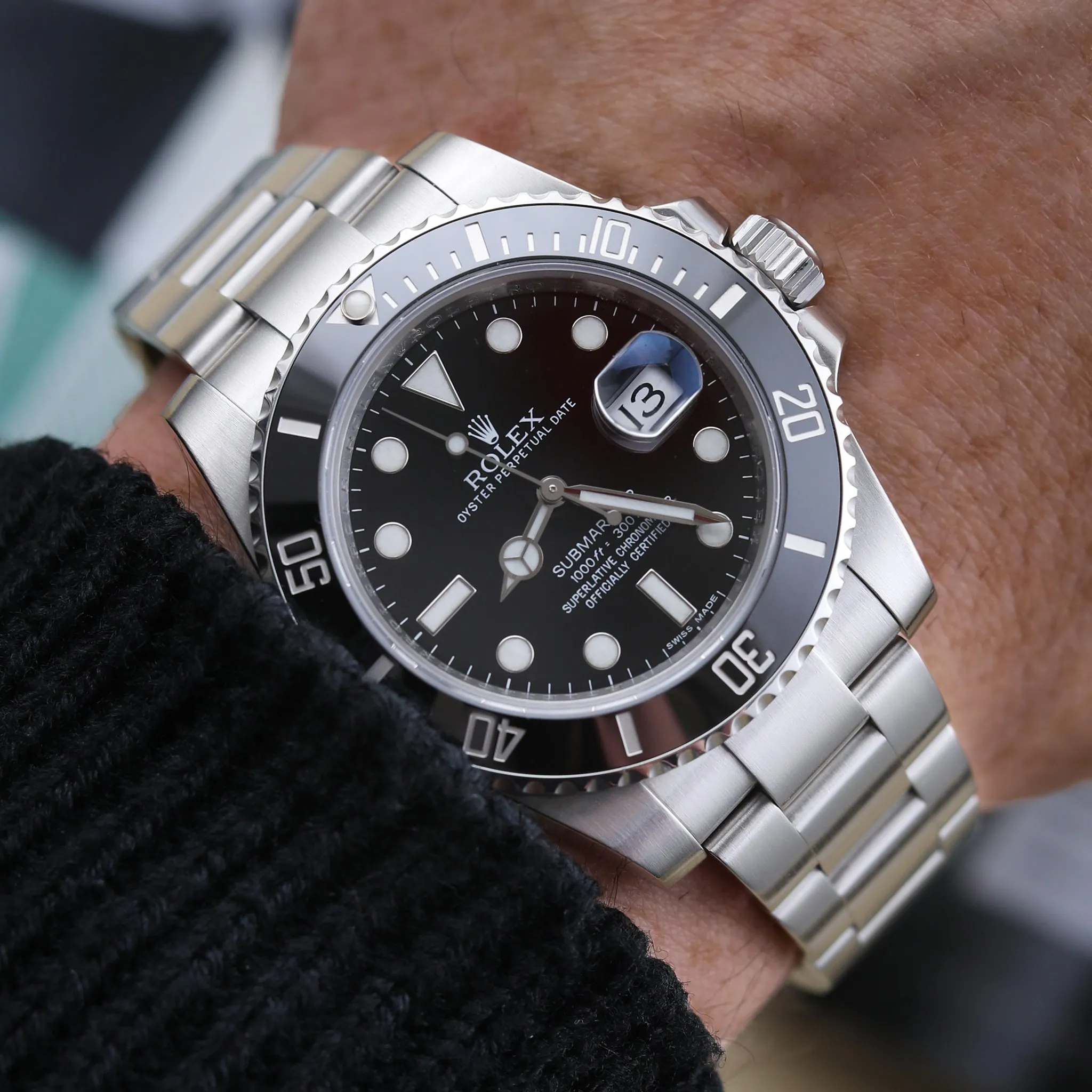 Rolex Submariner 116610LN 40mm Stainless steel Black