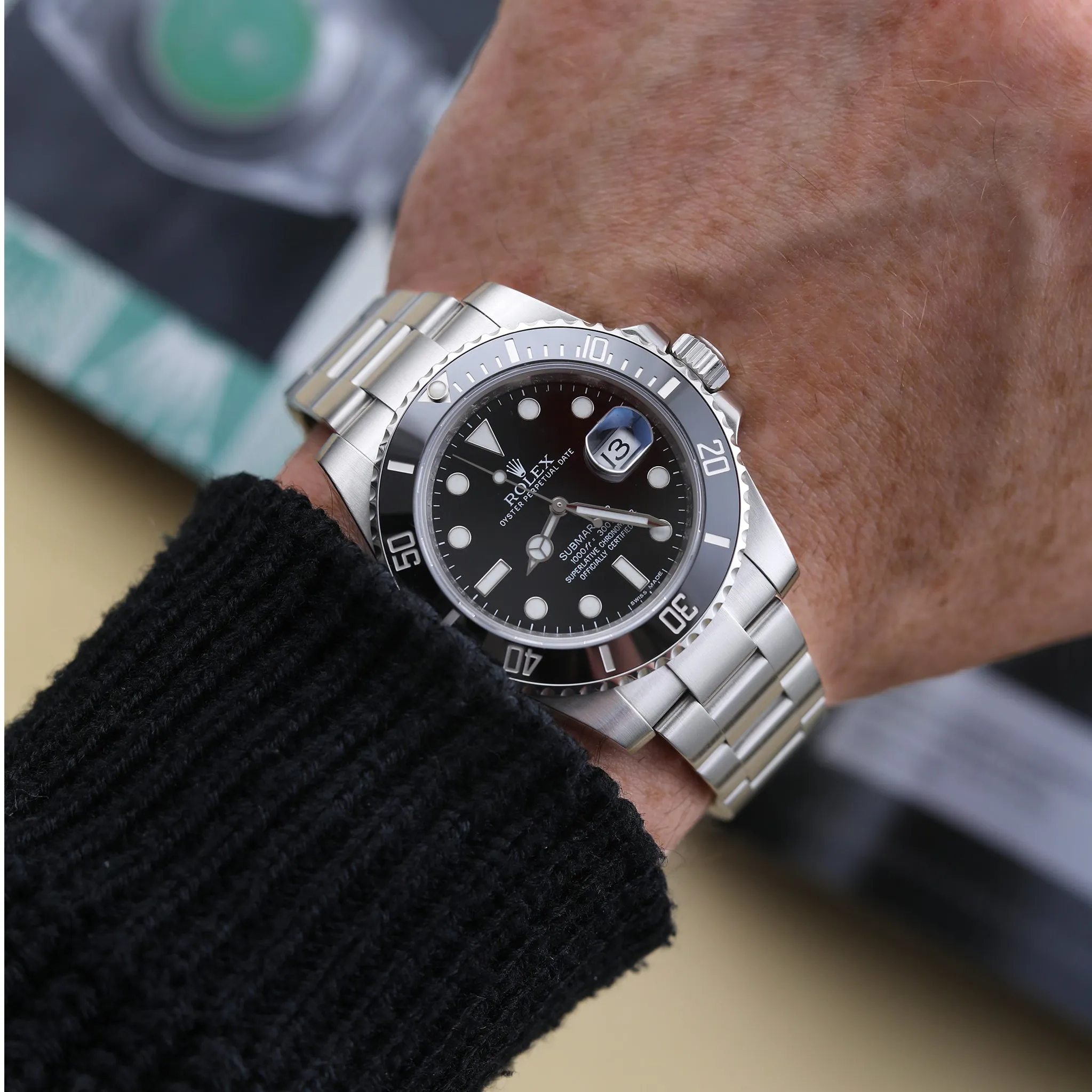 Rolex Submariner 116610LN 40mm Stainless steel Black 3