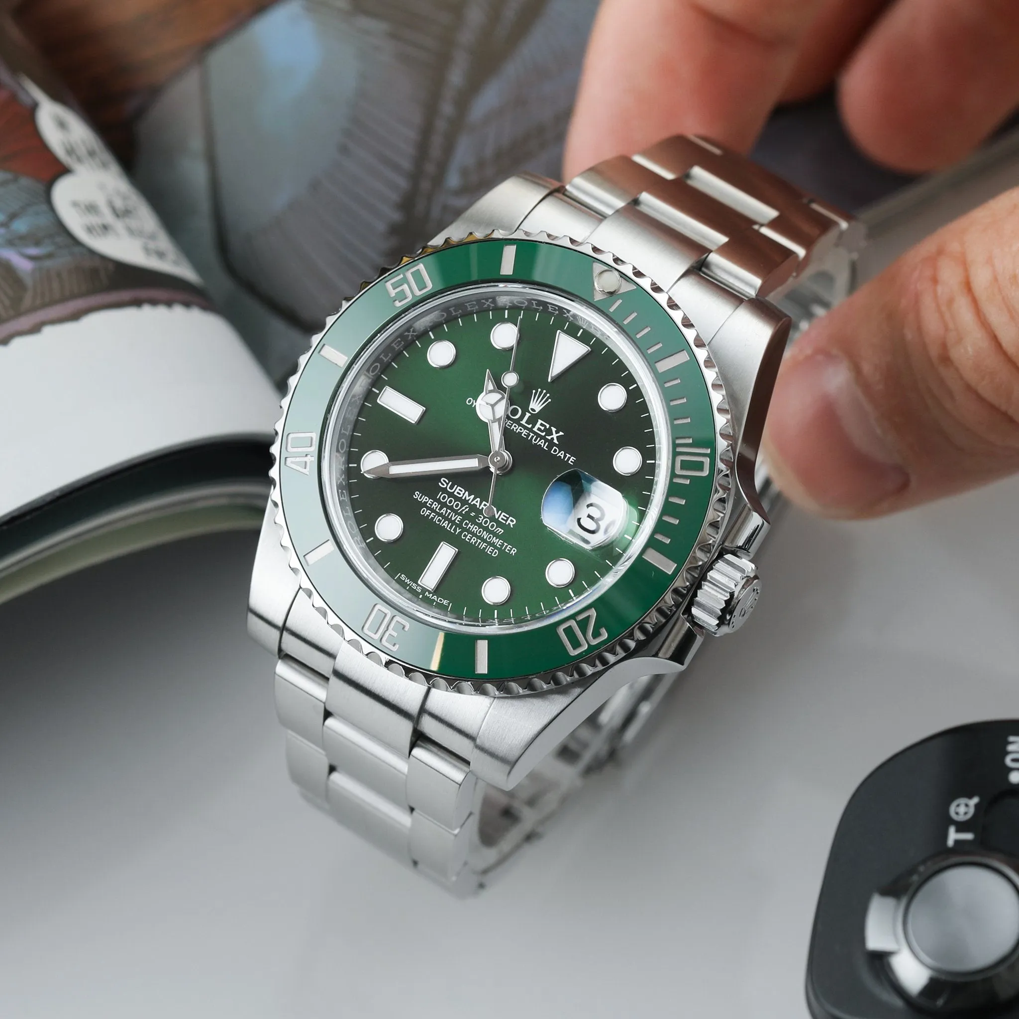 Rolex Submariner 116610LV 40mm Green