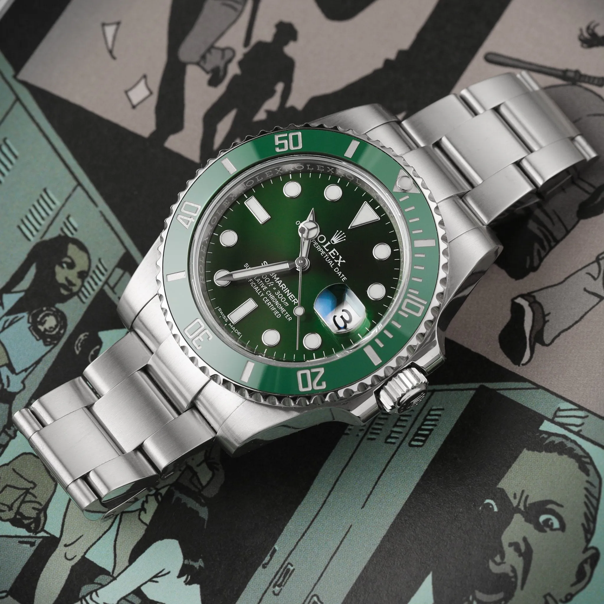 Rolex Submariner 116610LV 40mm Green 3