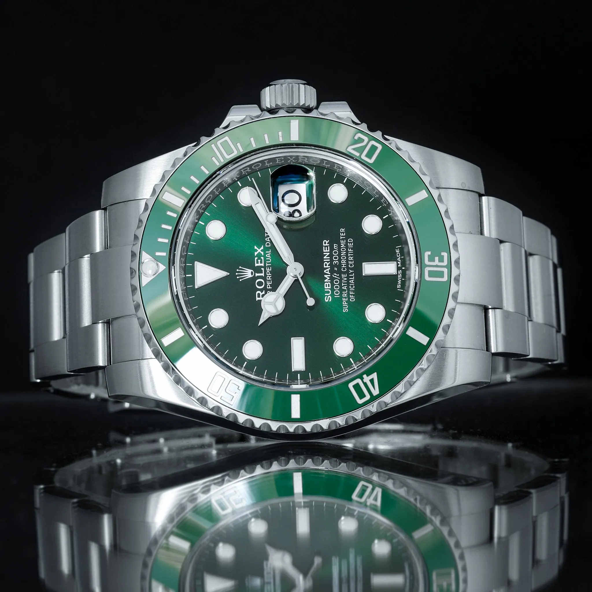 Rolex Submariner 116610LV 40mm Green 8