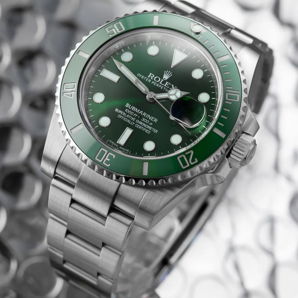 Rolex Submariner 116610LV 40mm Green 9