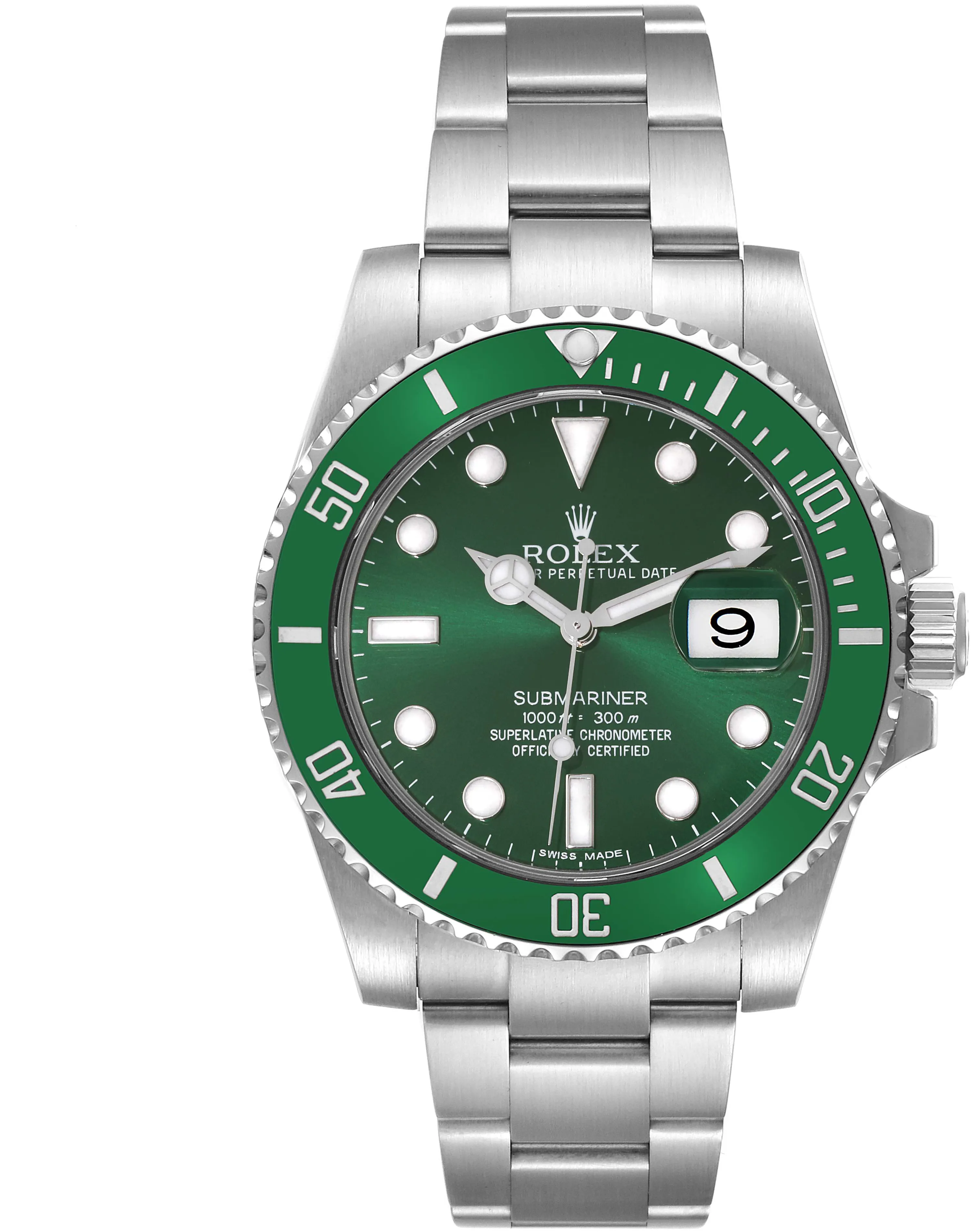 Rolex Submariner 116610LV 40mm Green 1