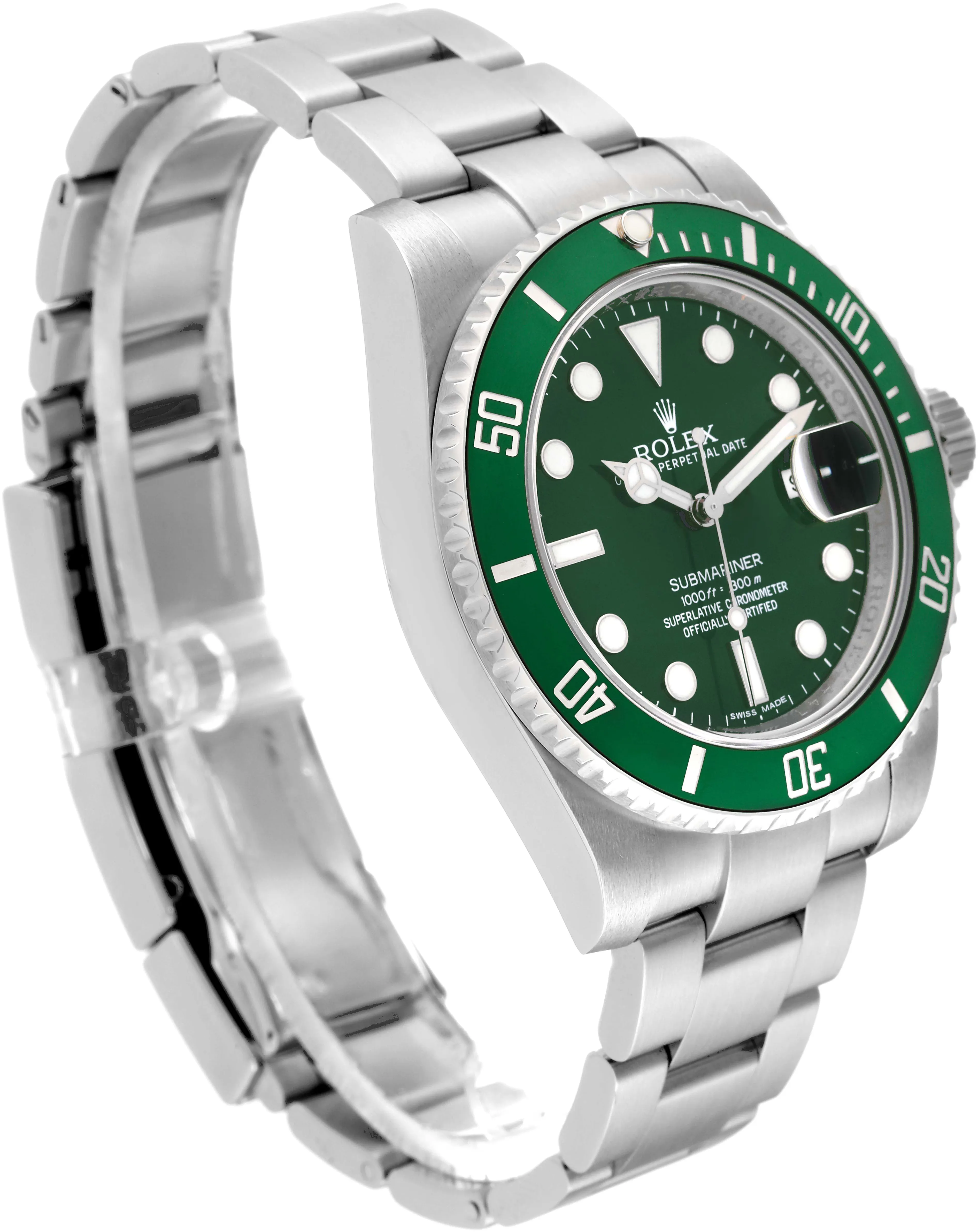 Rolex Submariner 116610LV 40mm Green 2