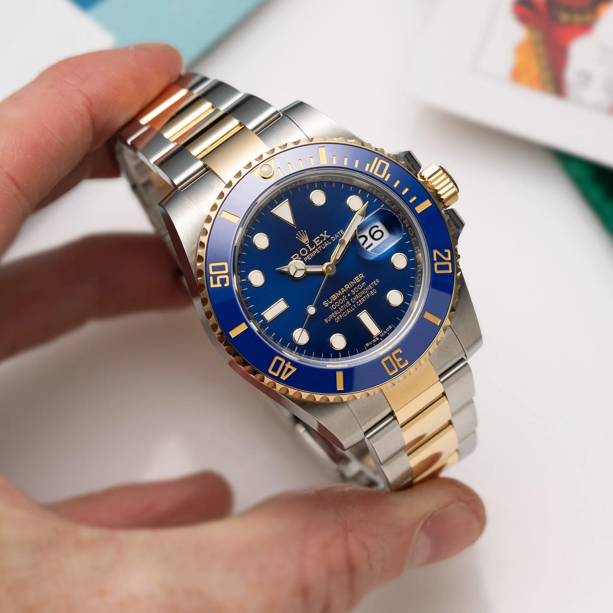 Rolex Submariner 116613LB 40mm Stainless steel Blue