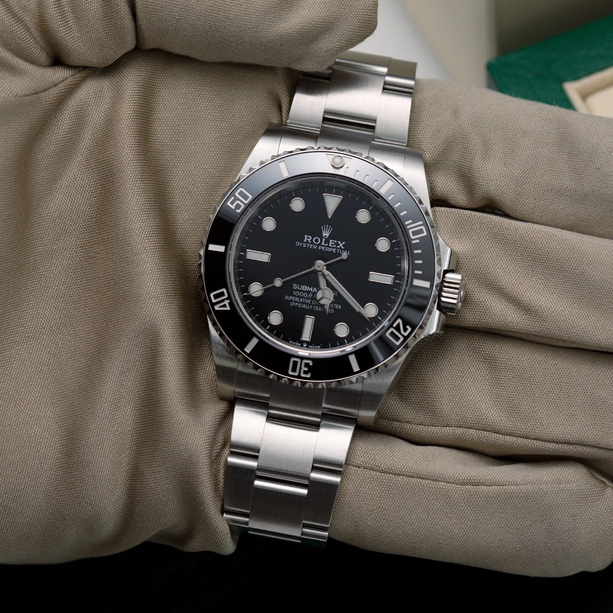 Rolex Submariner 124060 41mm Stainless steel Black