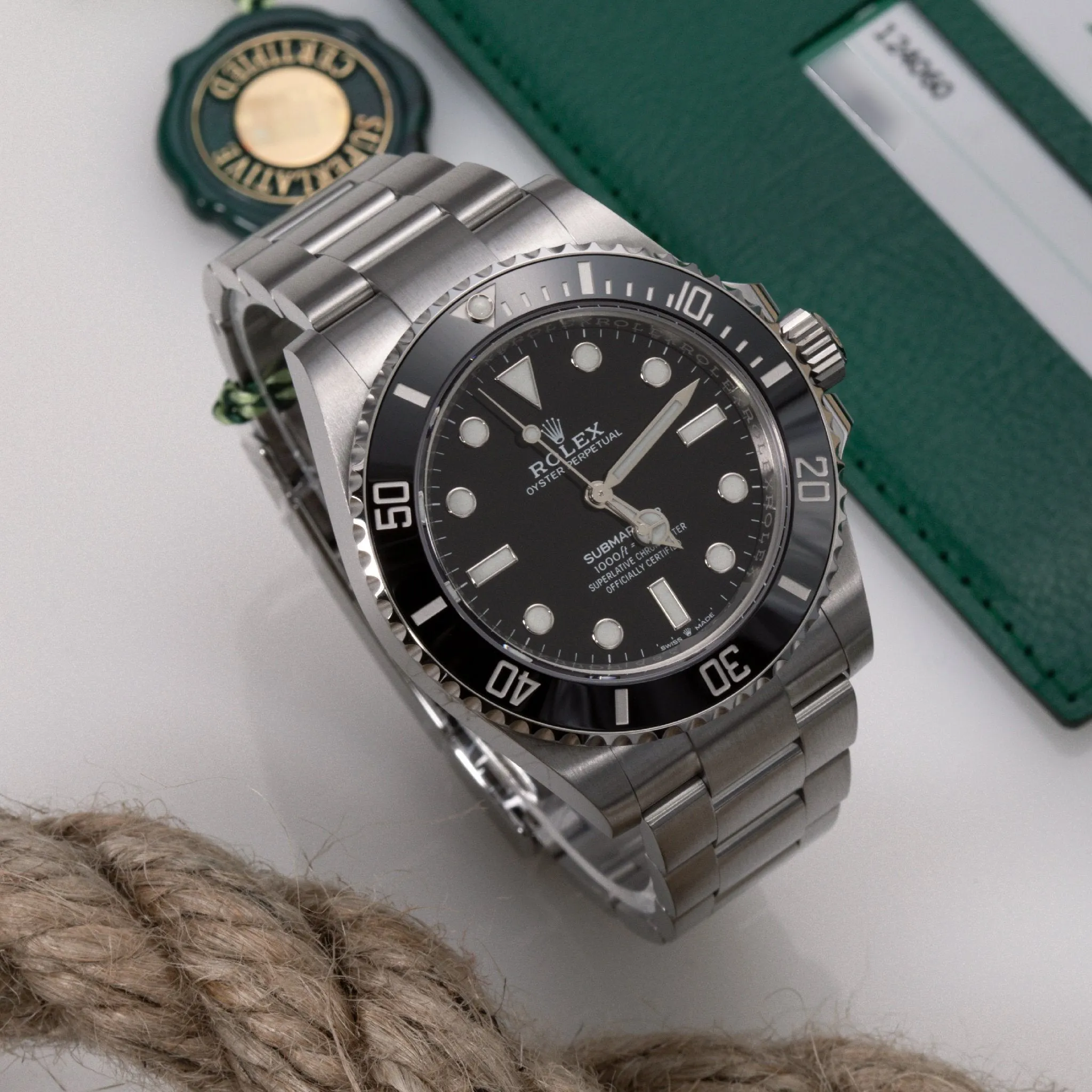 Rolex Submariner 124060 41mm Stainless steel Black 1