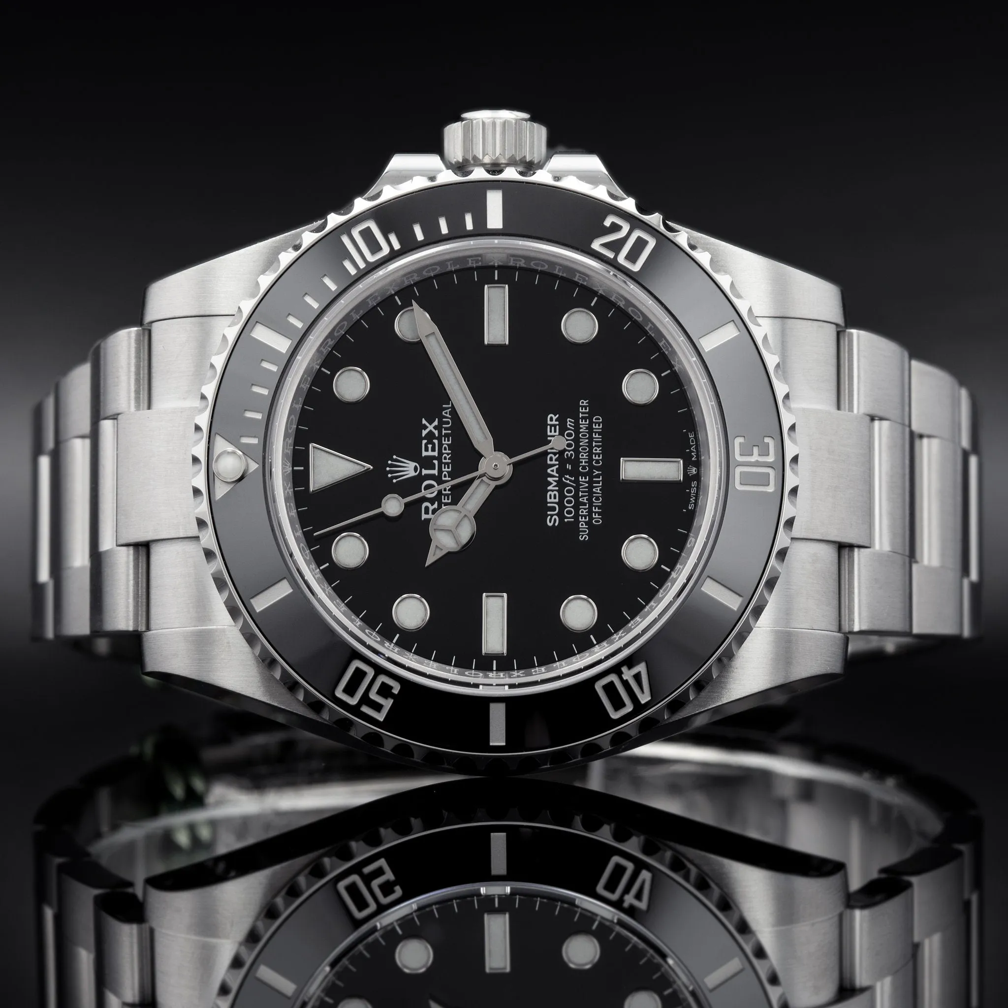 Rolex Submariner 124060 41mm Stainless steel Black 3