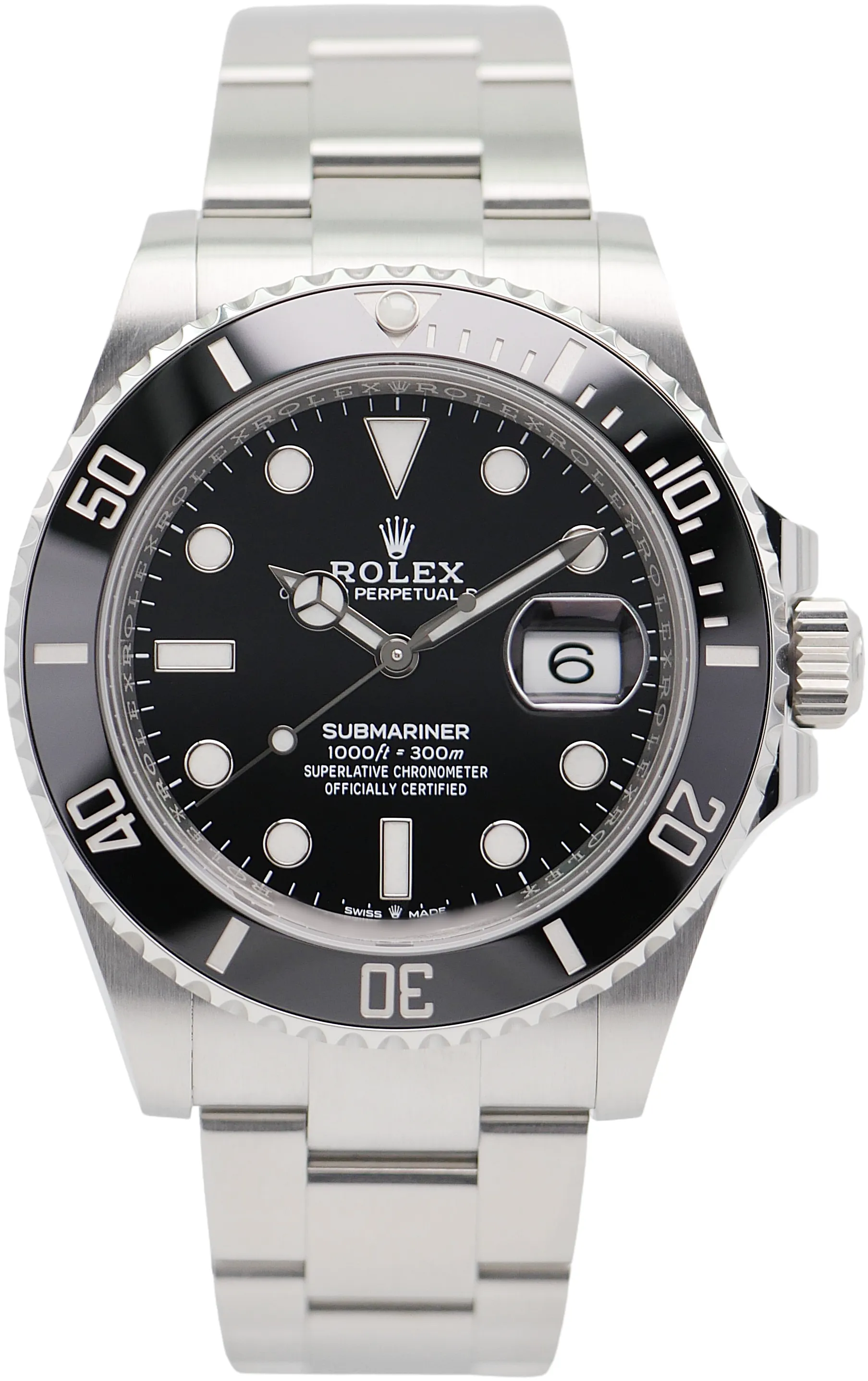 Rolex Submariner 126610LN 0mm Stainless steel Black