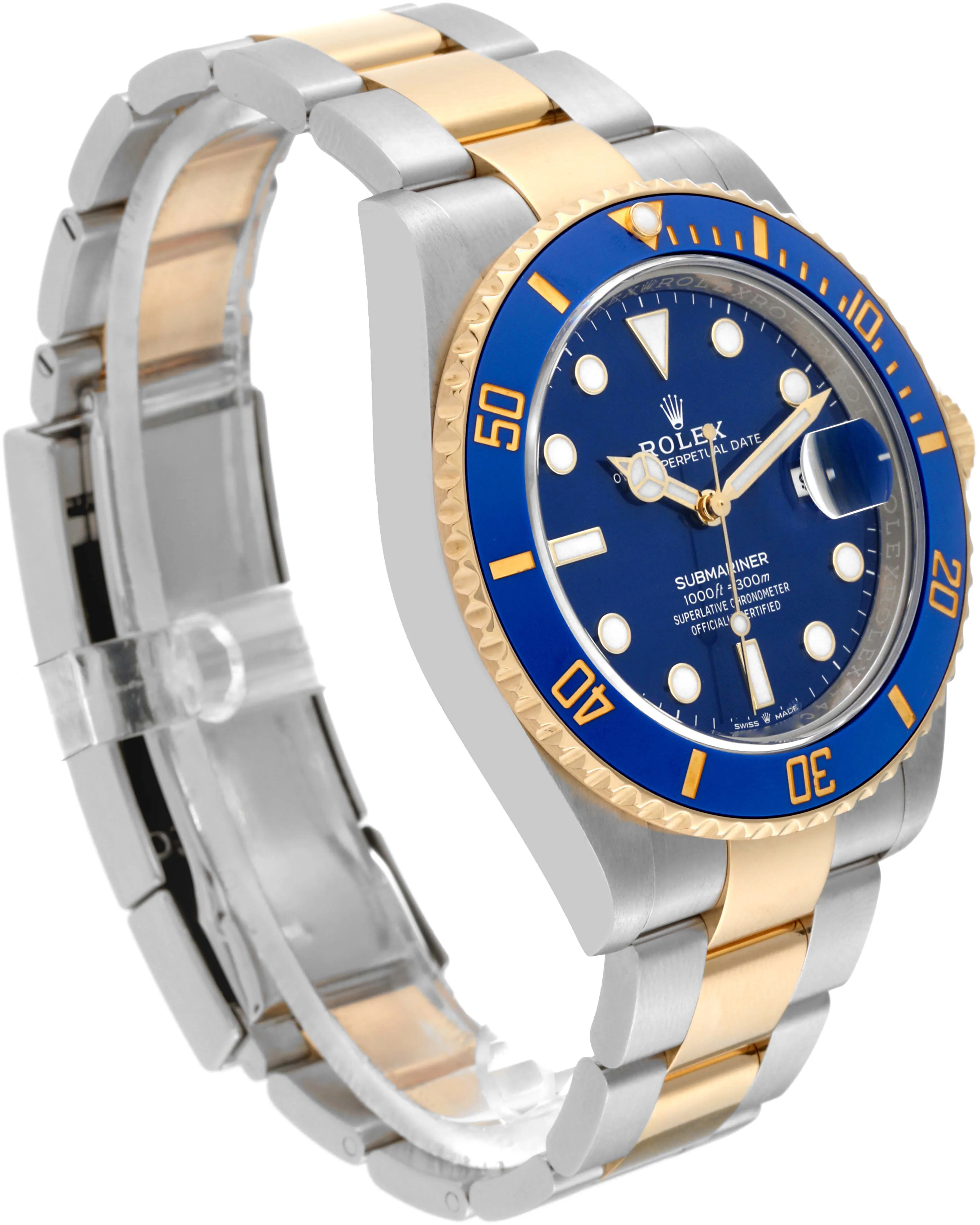 Rolex Submariner 126613LB 41mm Yellow gold and Stainless steel and 18k yellow gold Blue 2