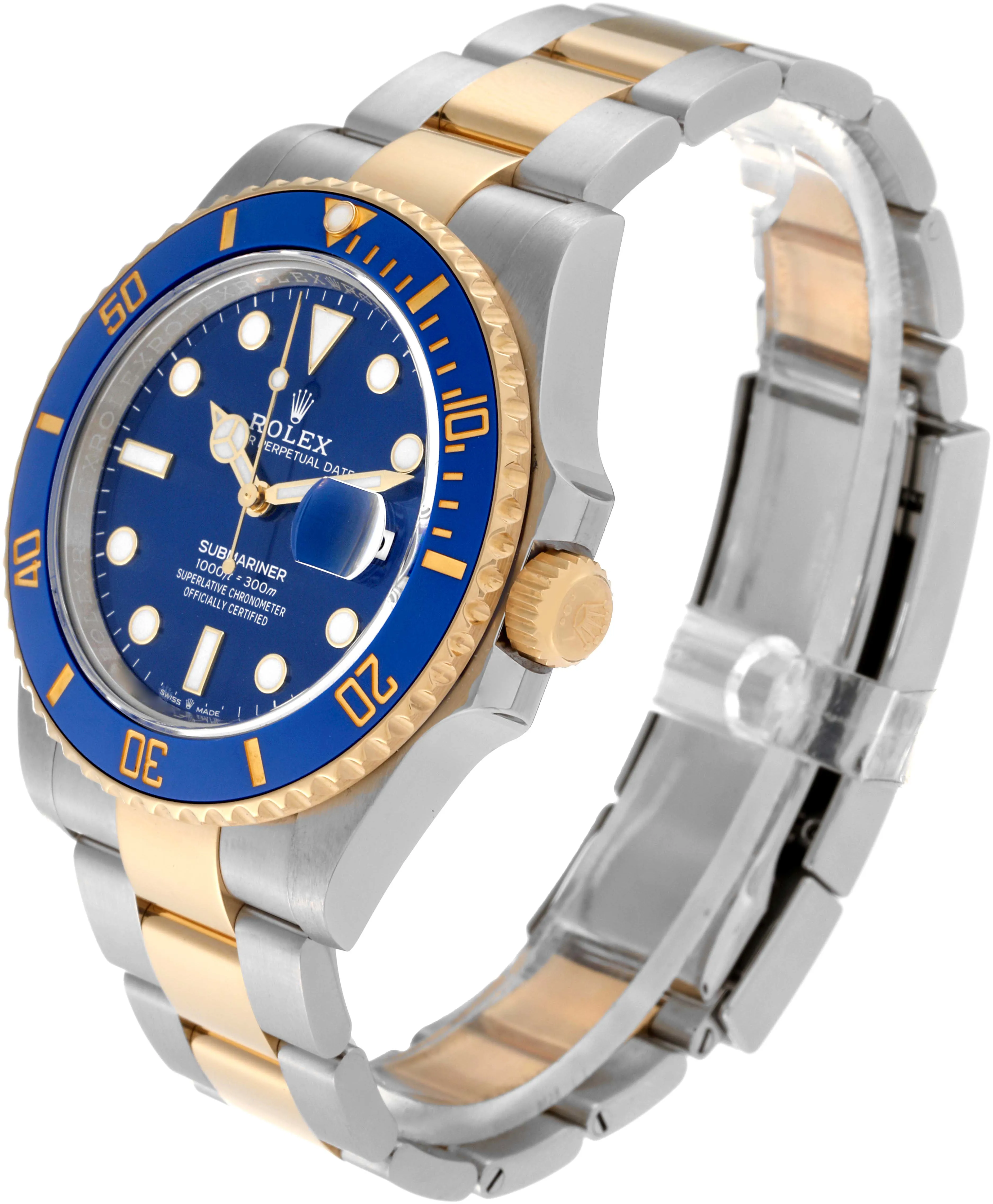 Rolex Submariner 126613LB 41mm Yellow gold and Stainless steel and 18k yellow gold Blue 3