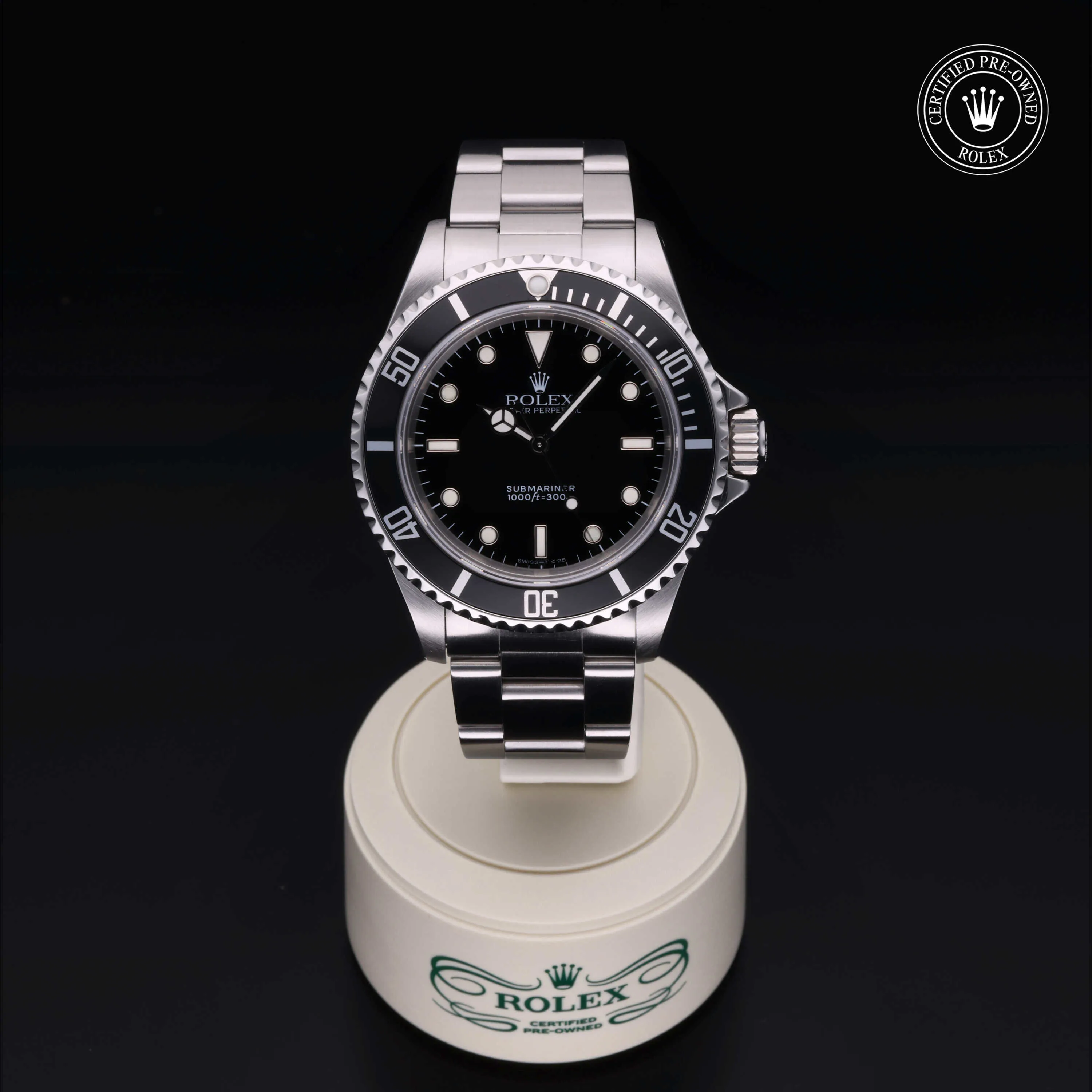 Rolex Submariner 14060 40mm Stainless steel Black 1