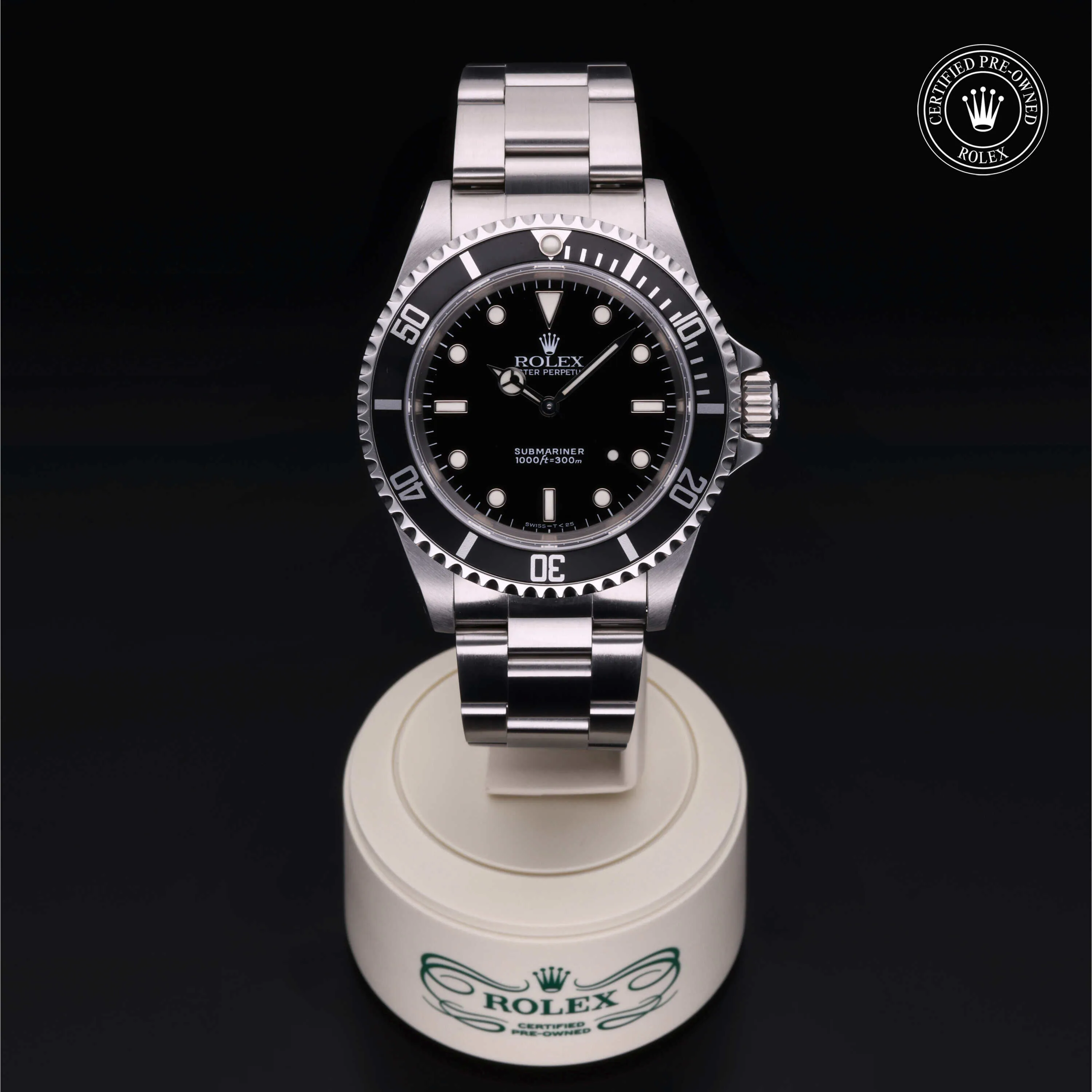 Rolex Submariner 14060 40mm Stainless steel Black 1