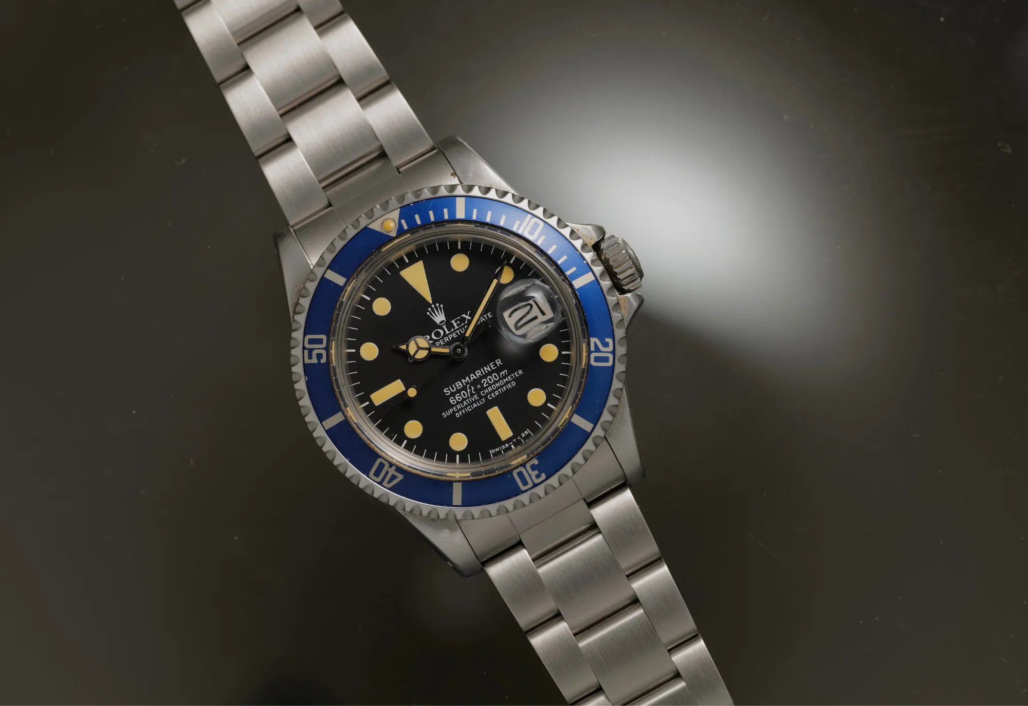 Rolex Submariner 1680 40mm Black 2