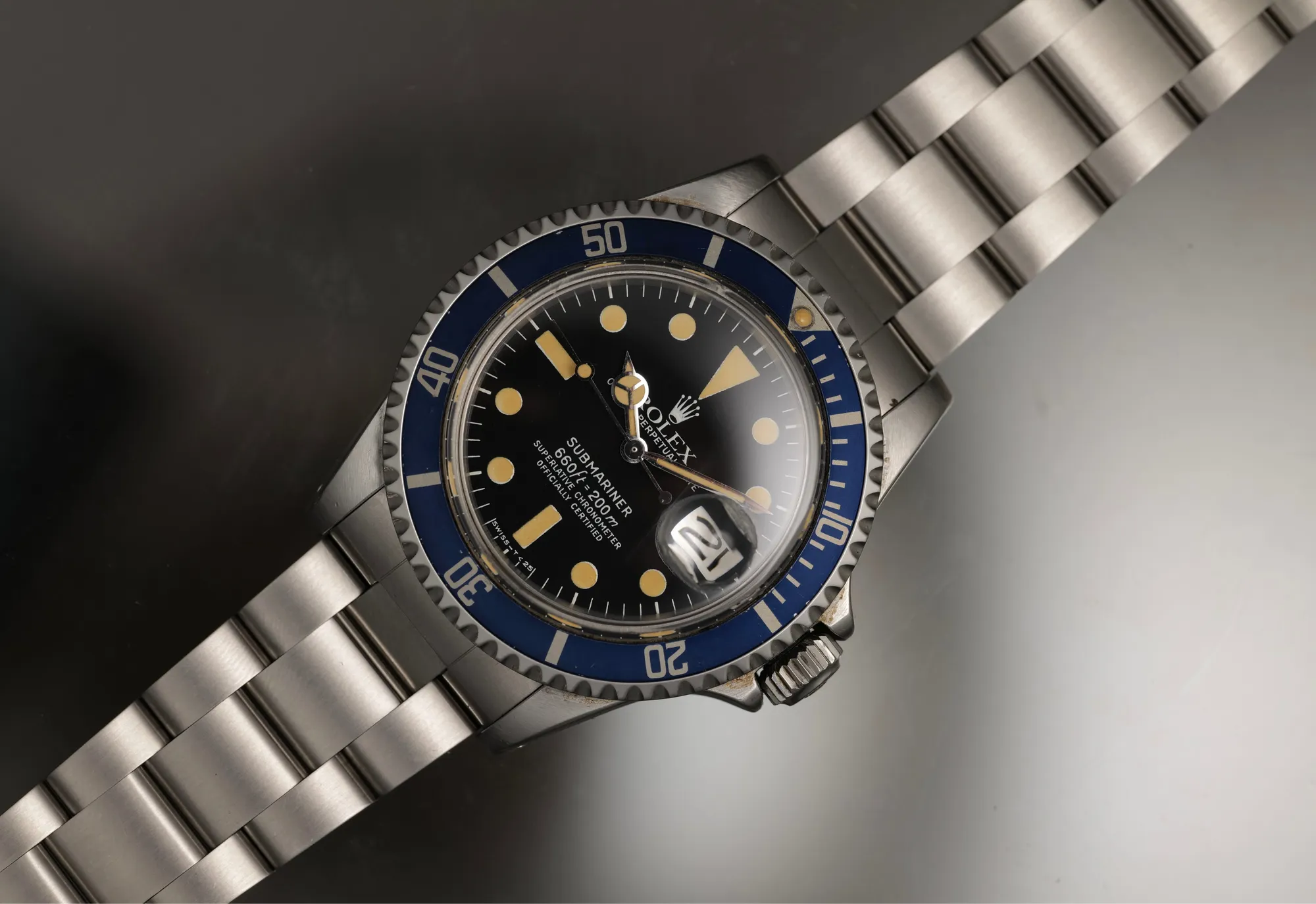 Rolex Submariner 1680 40mm Black 3