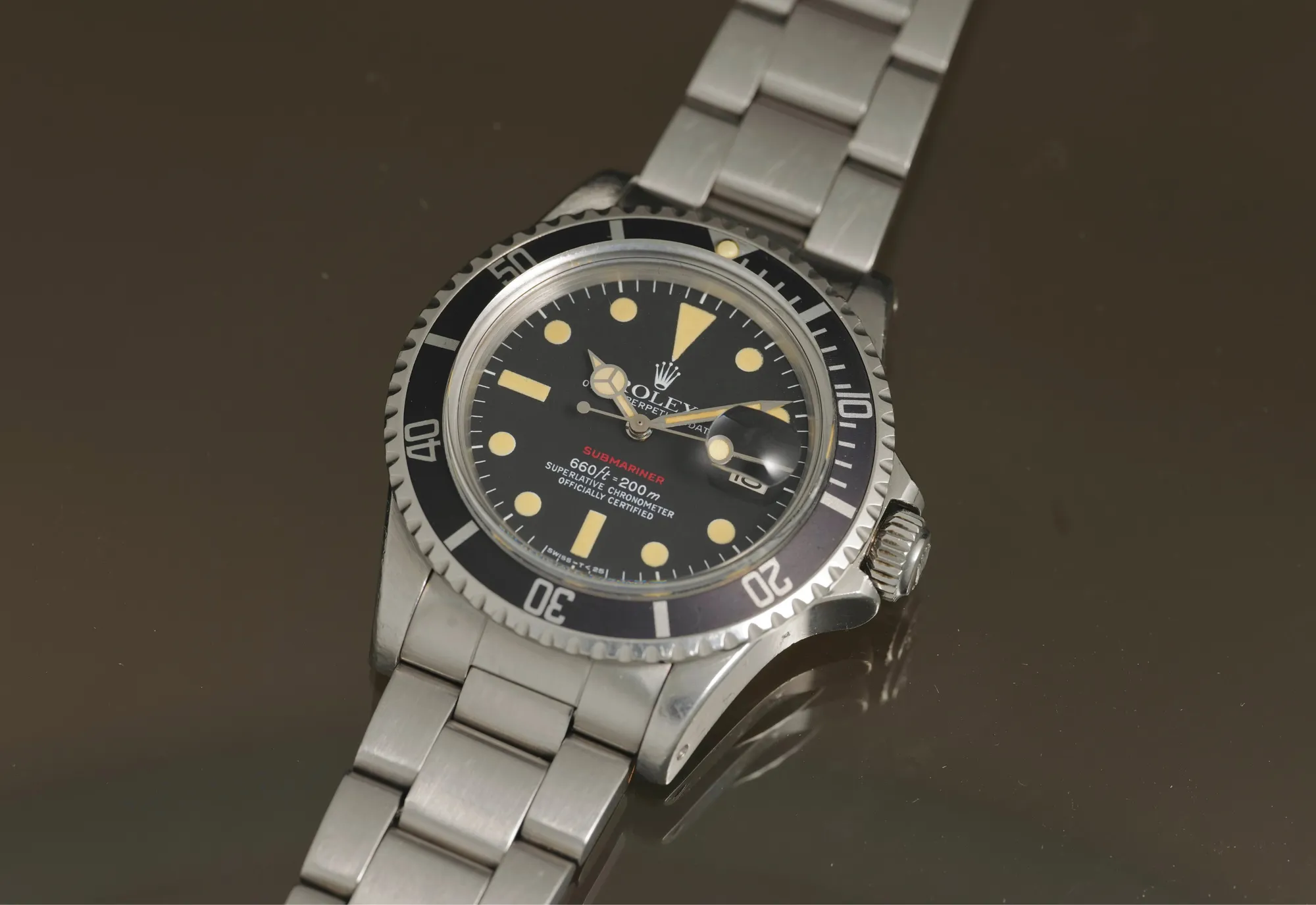 Rolex Submariner 1680 40mm Black 2