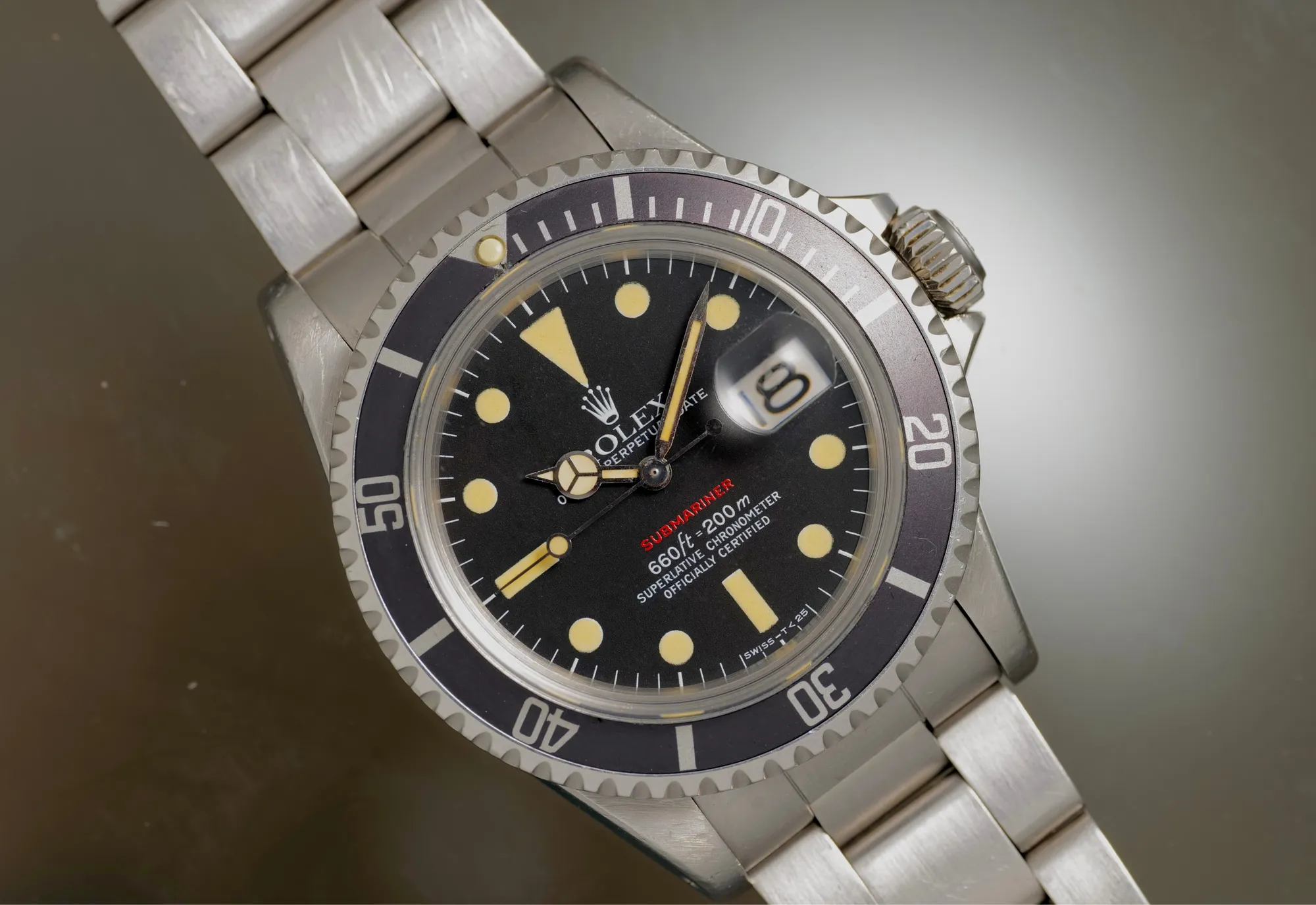 Rolex Submariner 1680 40mm Black 3