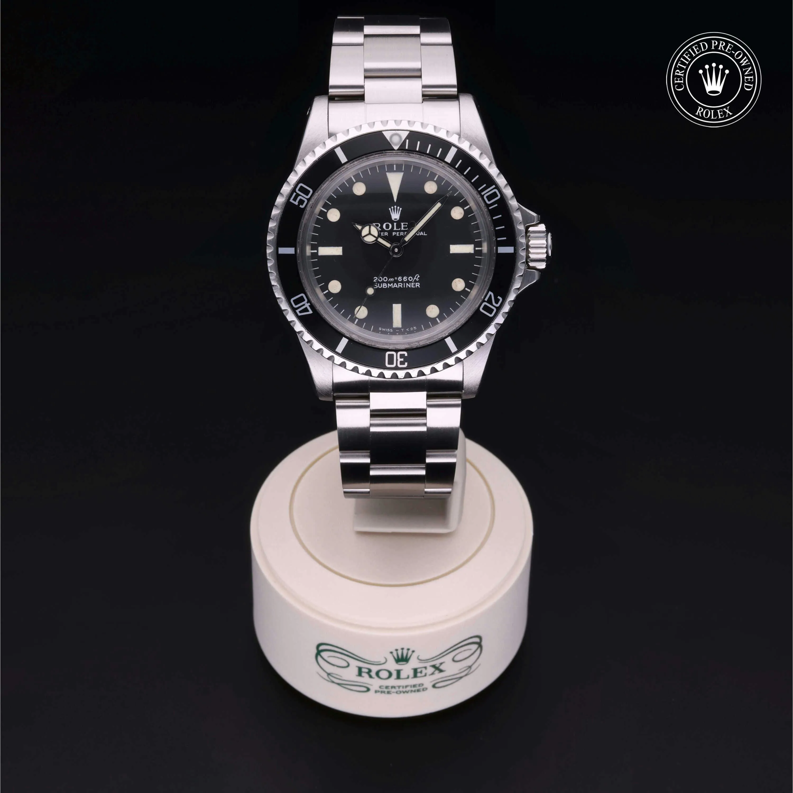 Rolex Submariner 5513 40mm Stainless steel Black 1