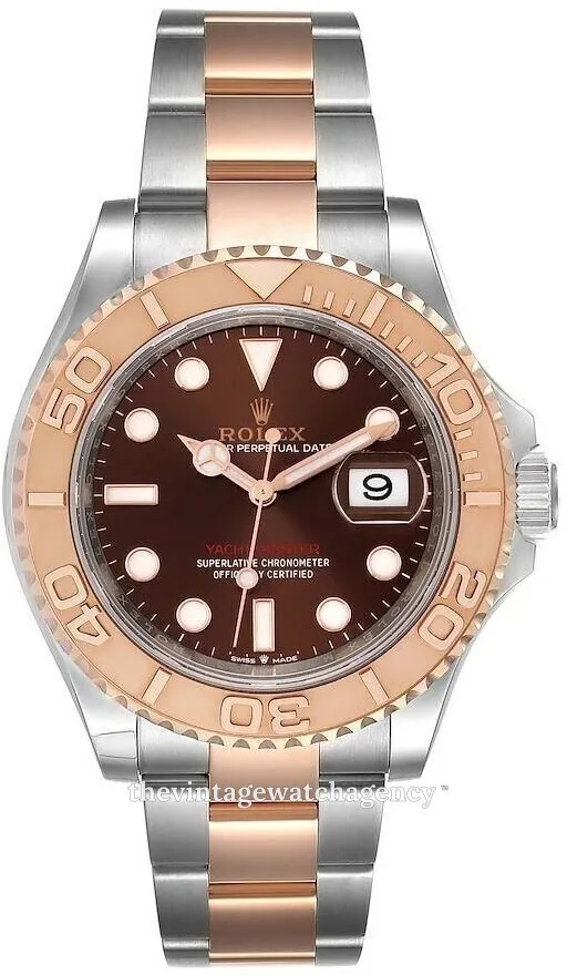 Rolex Yacht-Master 126621-0001 40mm Oystersteel and Everose gold Brown